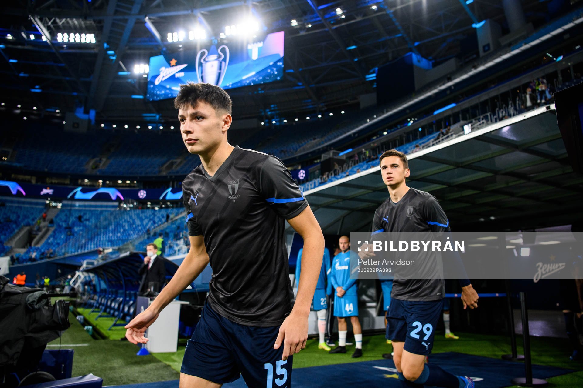 Anel Ahmedhodzic of Malmö FF prior to the UEFA Champions