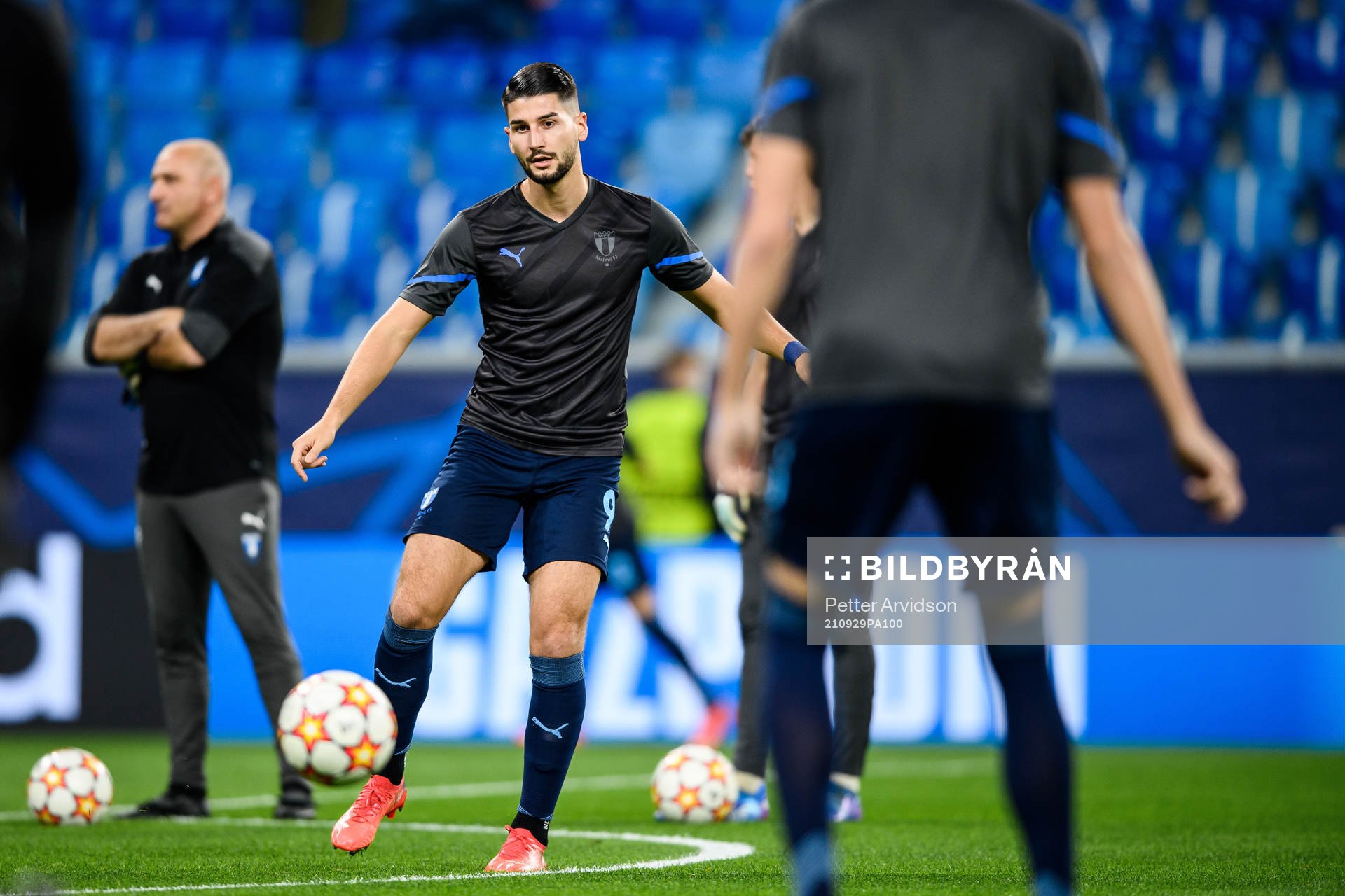 Antonio Colak of Malmö FF prior to the UEFA Champions