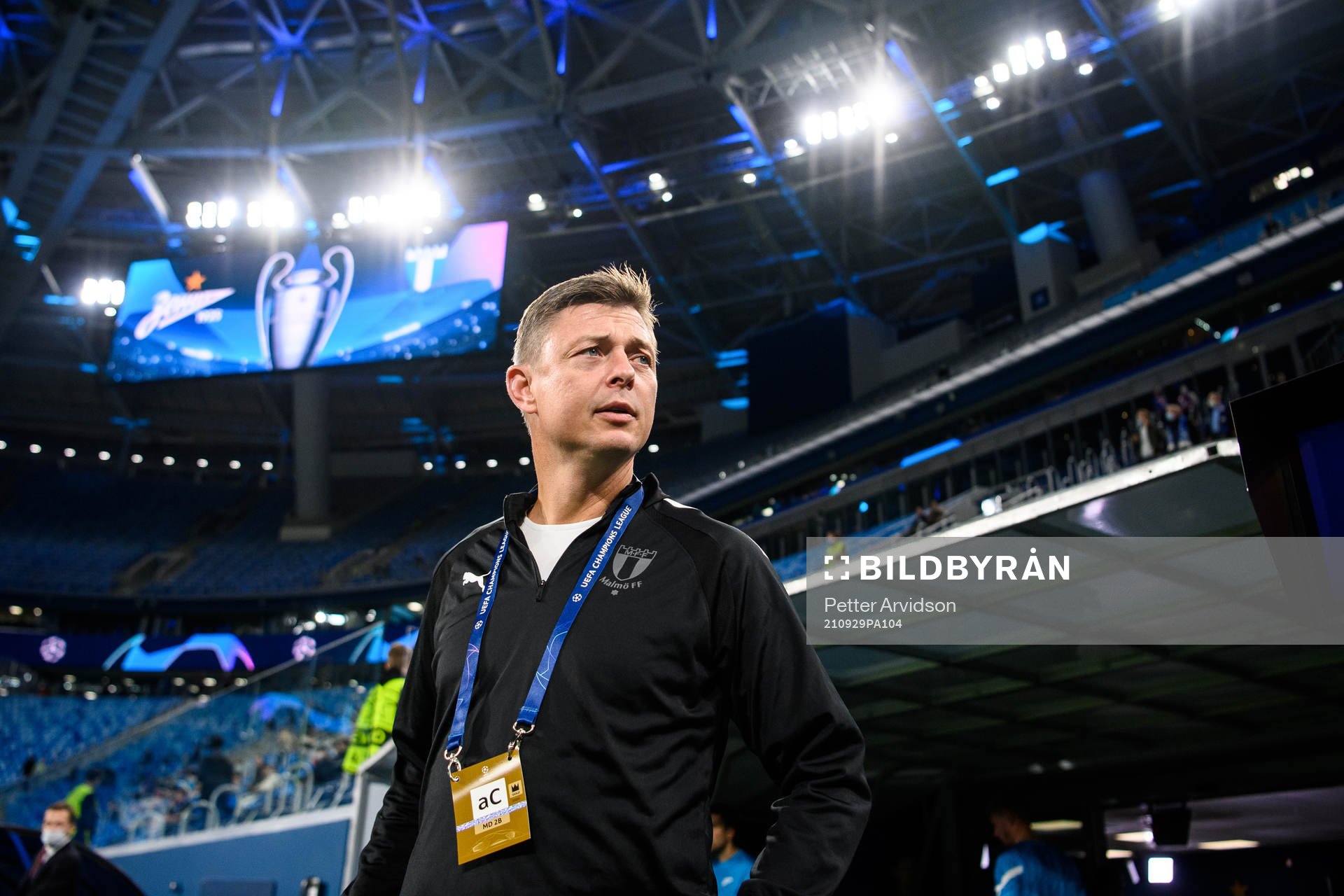 Jon Dahl Tomasson, head coach of Malmö FF prior to the