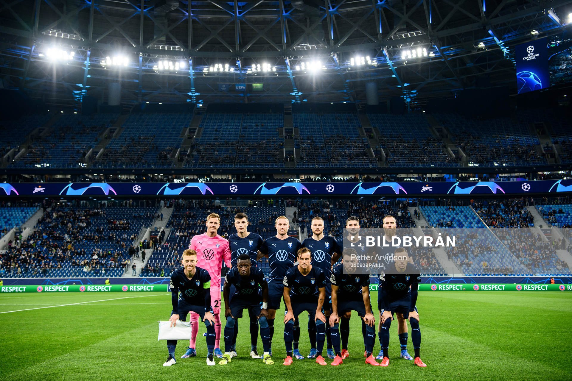 goalkeeper Johan Dahlin, Anel Ahmedhodzic, Franz Brorsson,