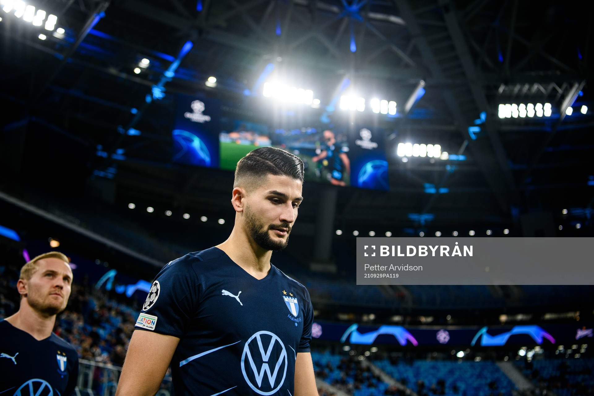 Antonio Colak of Malmö FF prior to the UEFA Champions