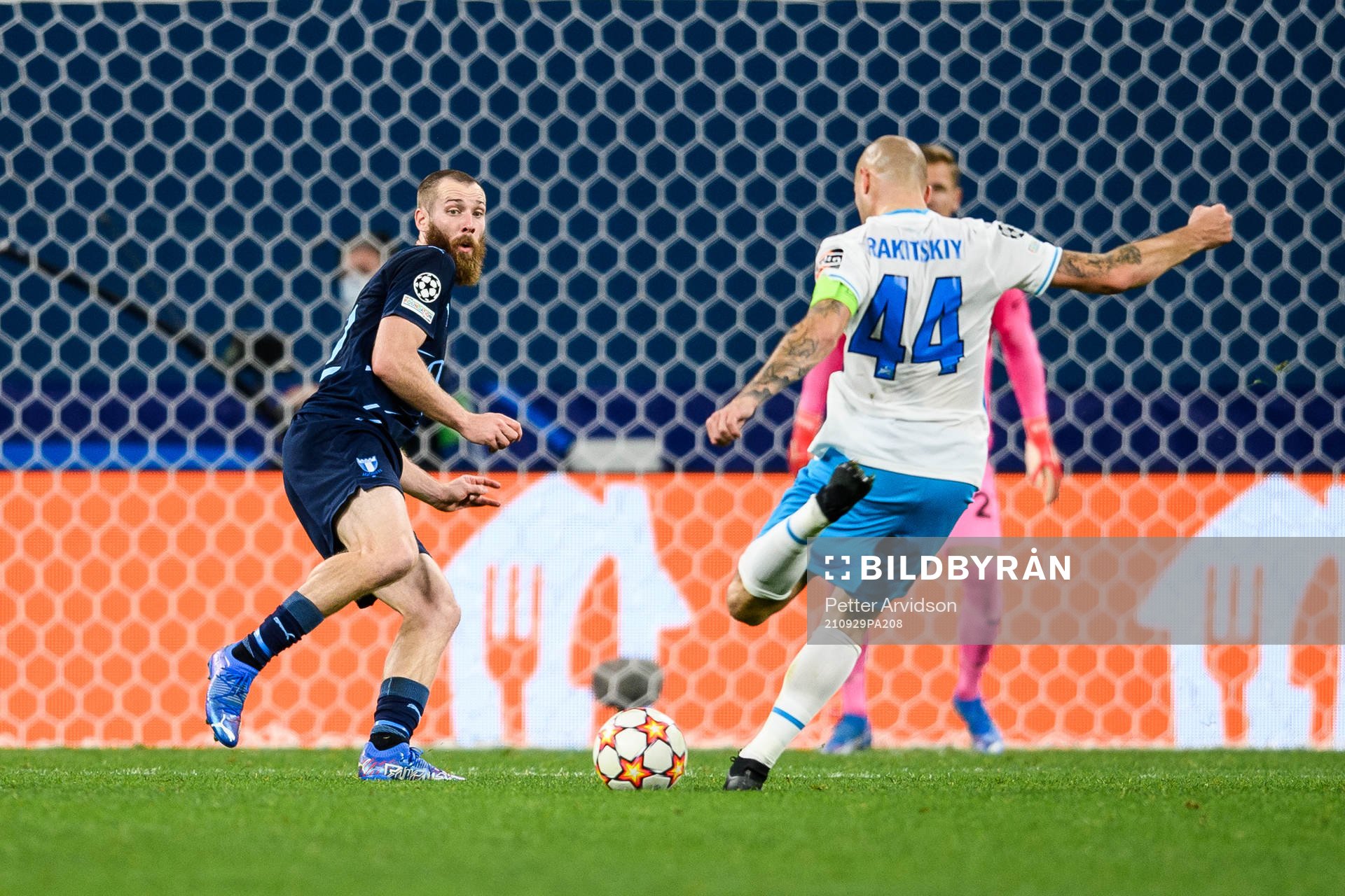 during the UEFA Champions League football match between