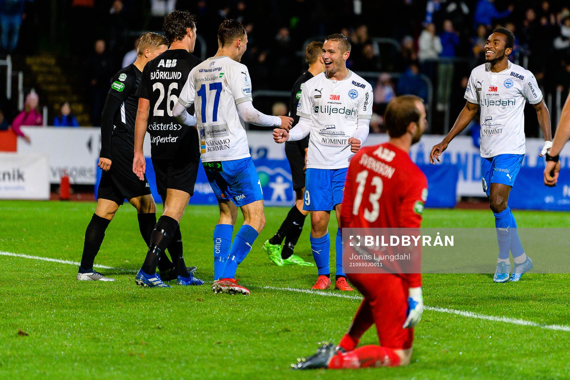 Värnamos Oscar Uddenäs, Oscar Johansson och Christian