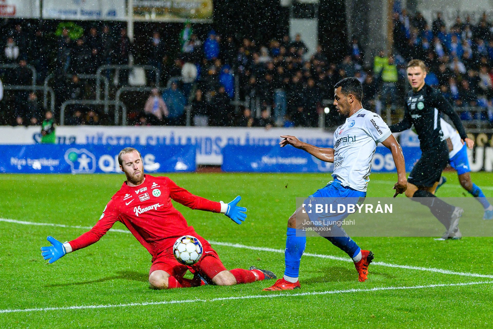 Västerås Daniel Svensson när Värnamos Wenderson