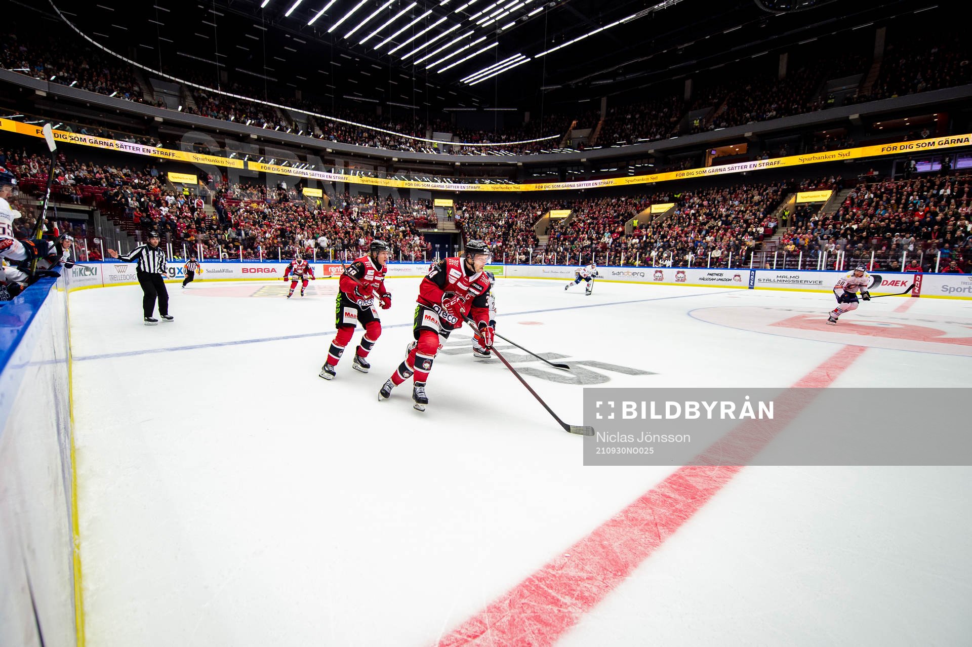 Malmö Redhawks Marcus Sylvegård och Carl Söderberg