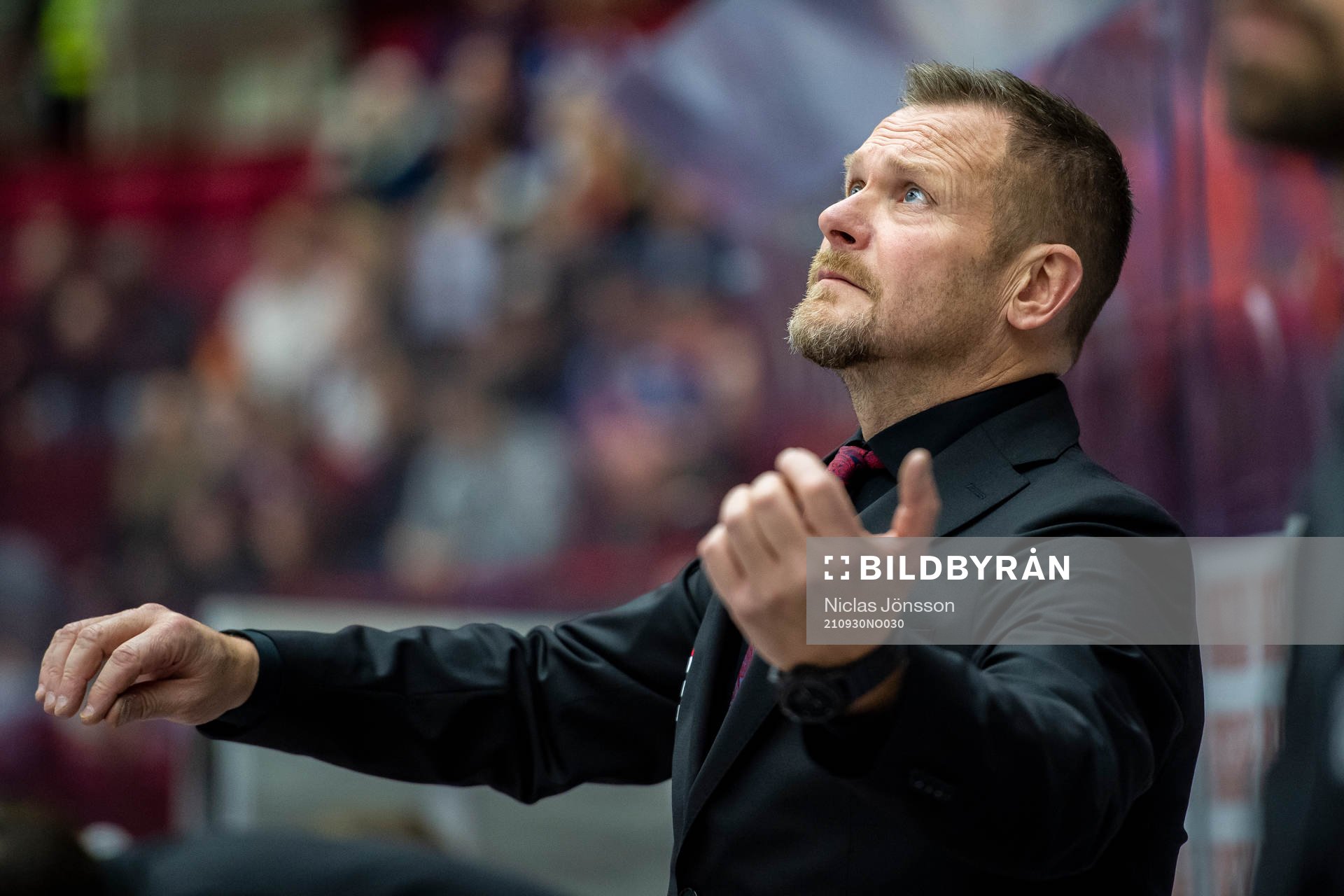 Malmö Redhawks tränare Joakim Fagervall