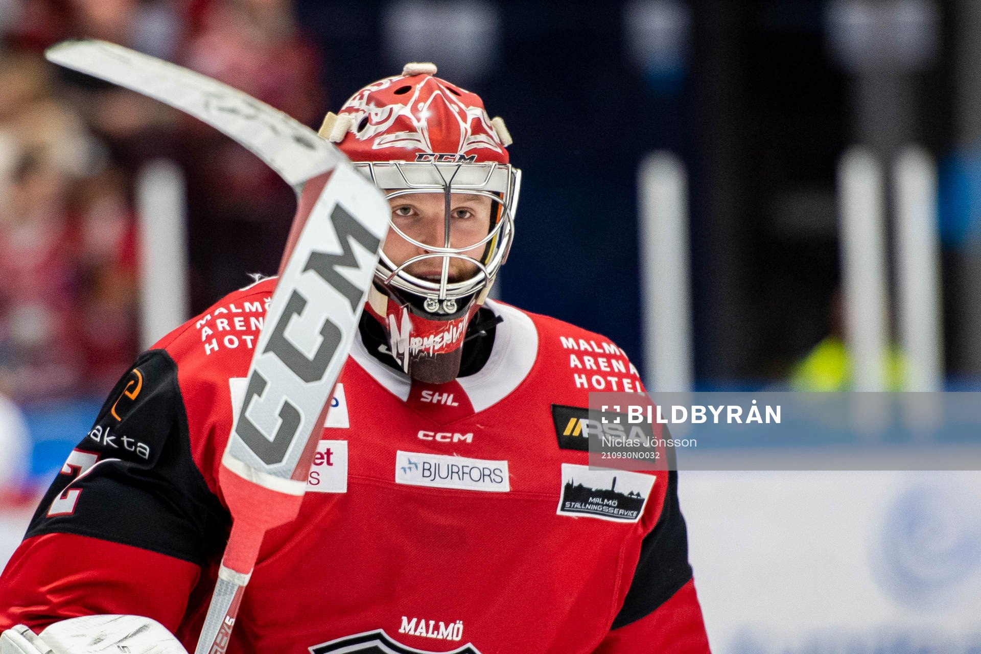 Malmö Redhawks målvakt Daniel Marmenlind