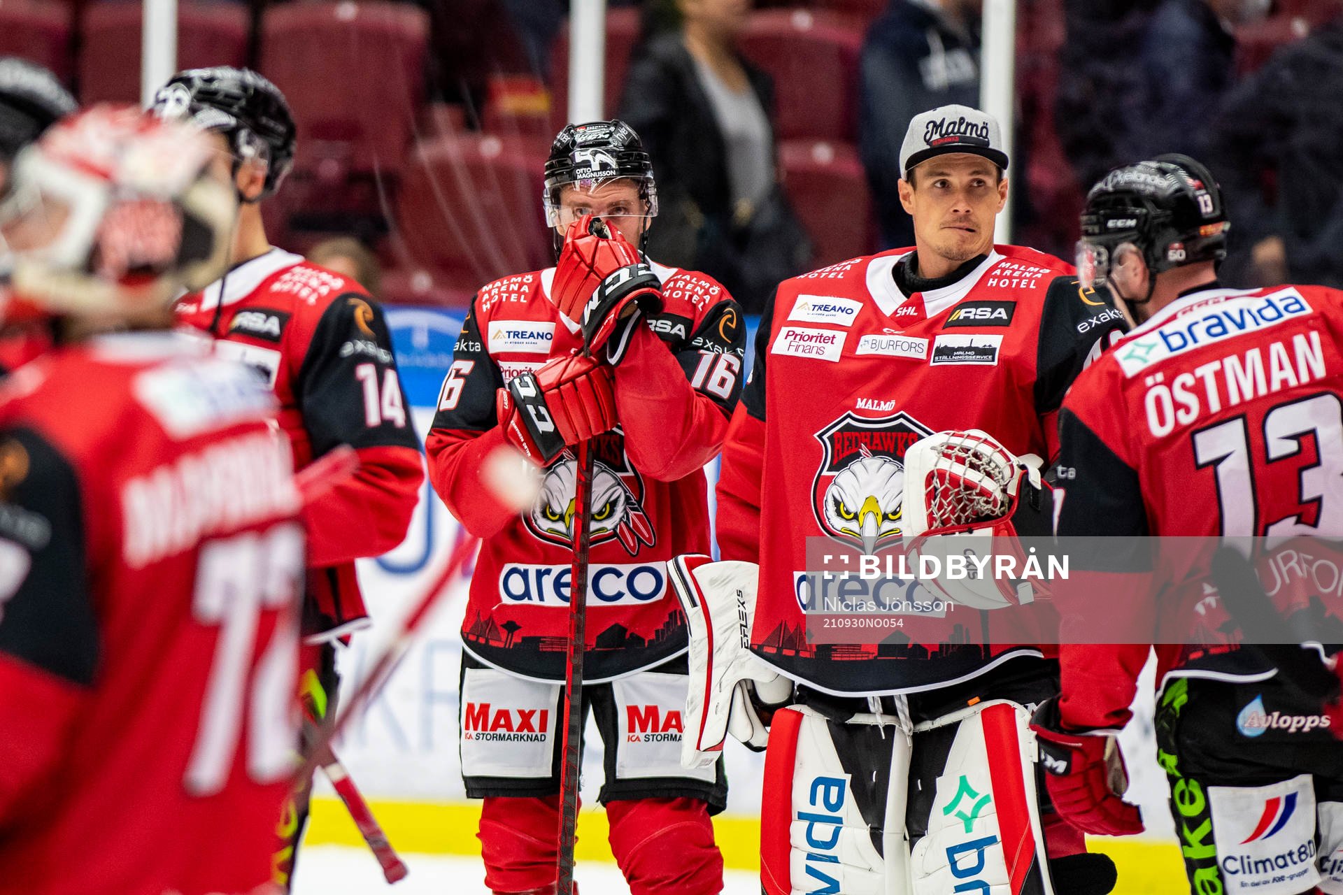 Malmö Redhawks Matias Lassen deppar