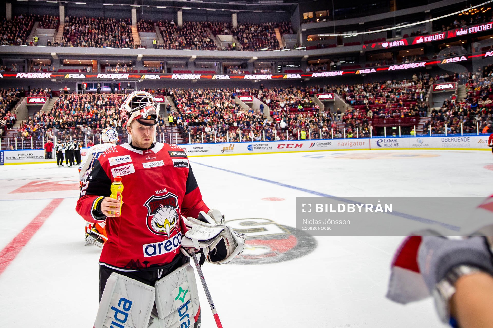 Malmö Redhawks målvakt Daniel Marmenlind