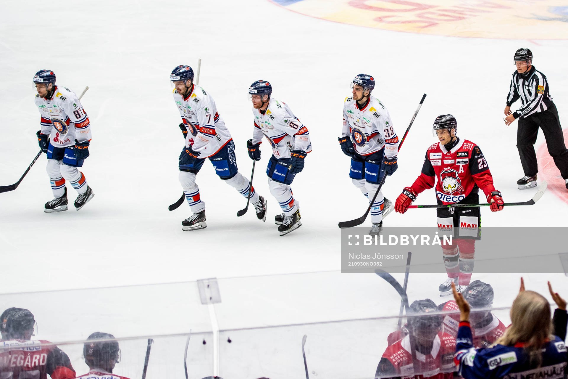 Malmö Redhawks Christoffer Forsberg deppar