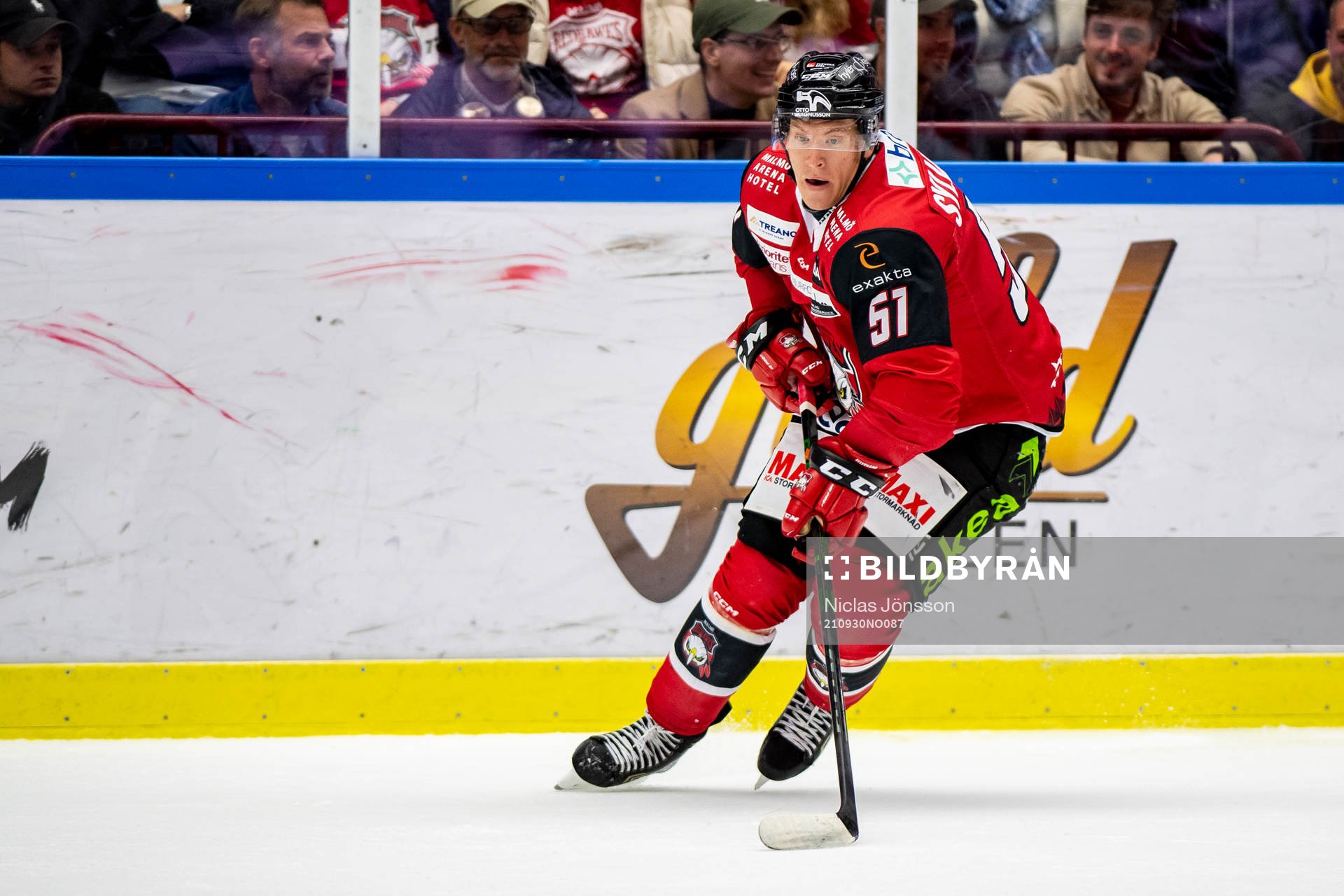 Malmö Redhawks Emil Sylvegård