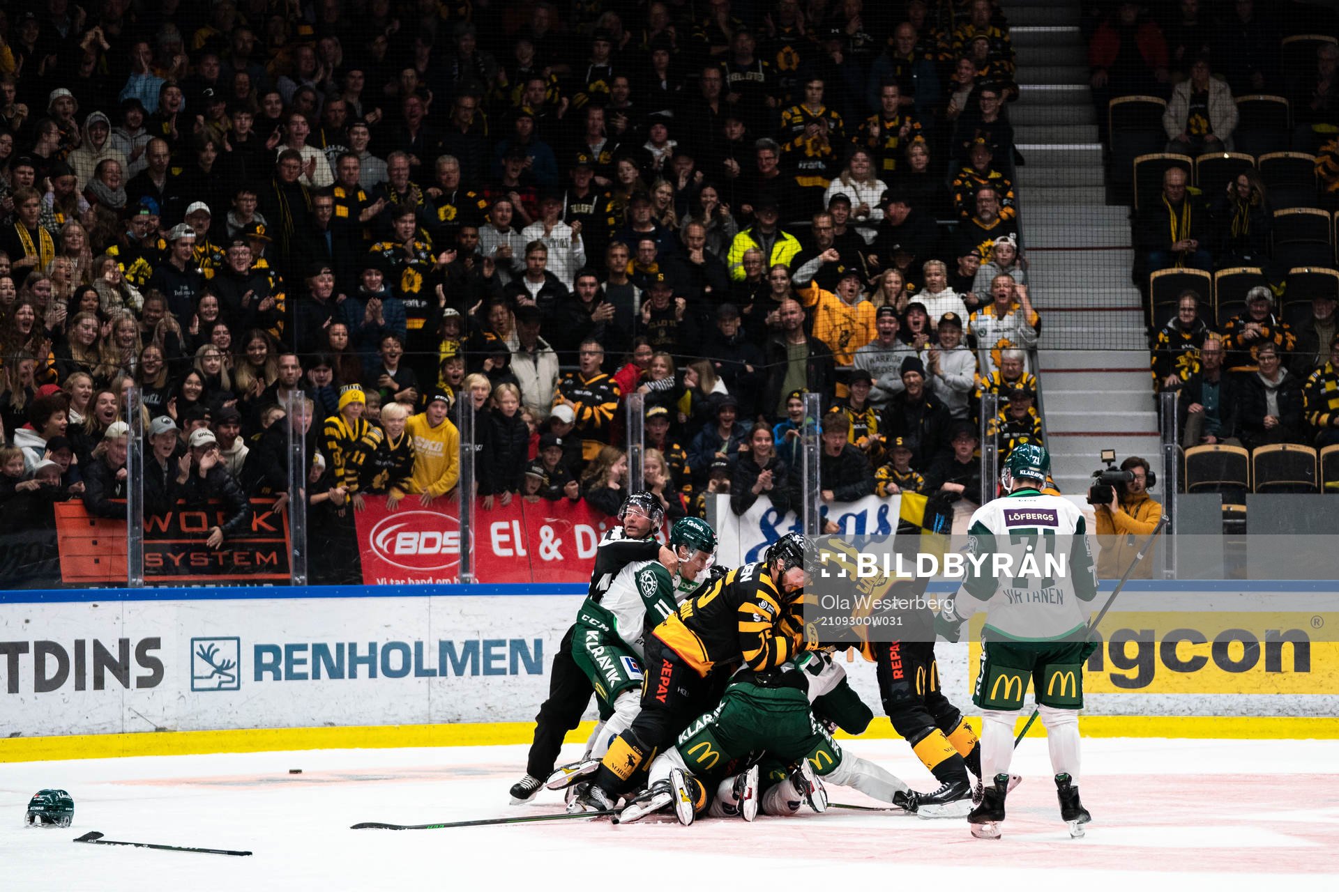 Skellefteås Melker Karlsson och Färjestads Joakim Nygård