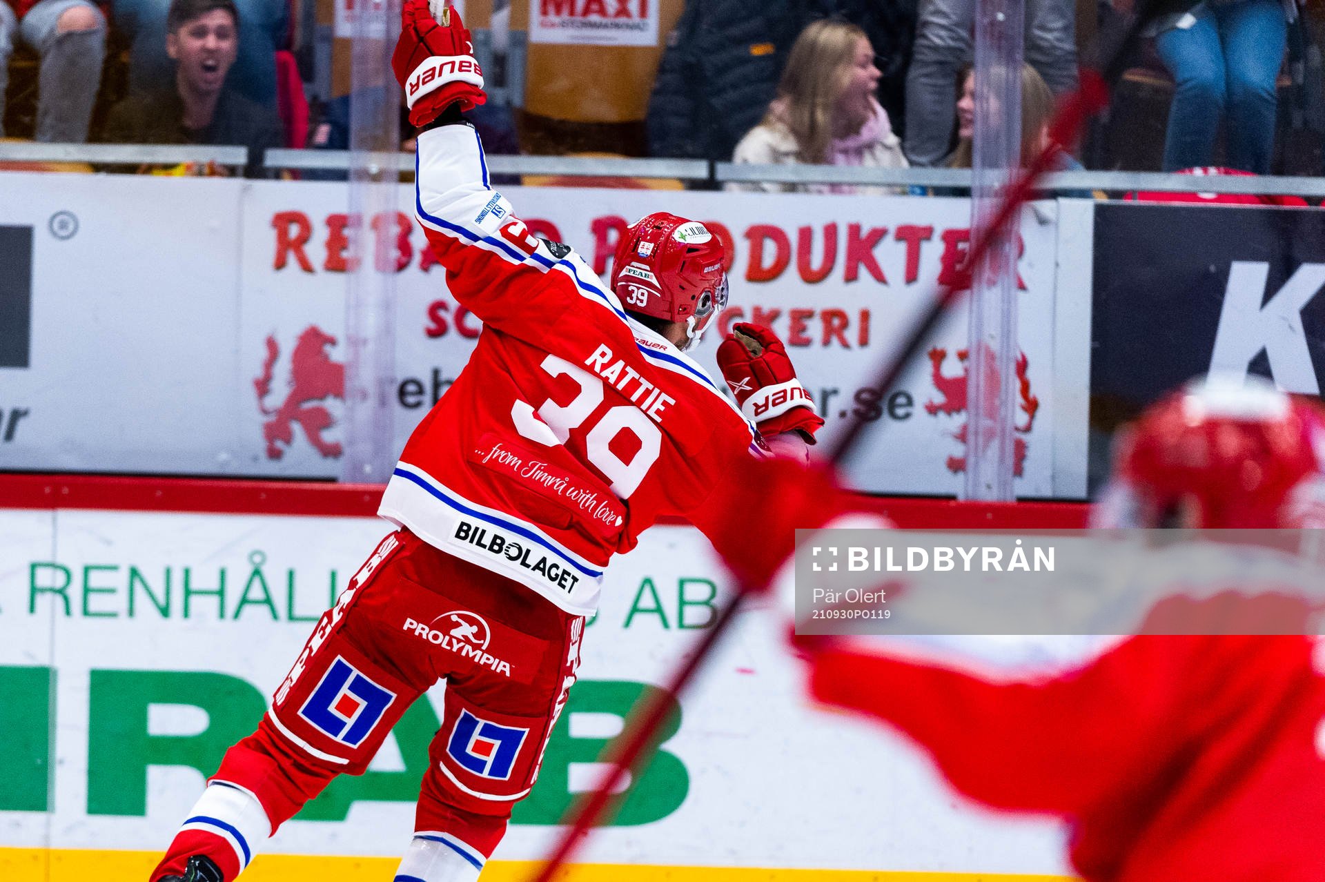 Timrås Ty Rattie jublar