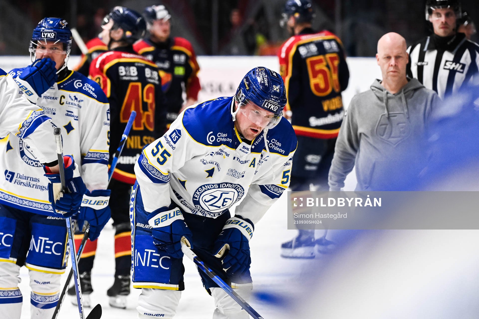 Leksands Jonas Ahnelöv har ont