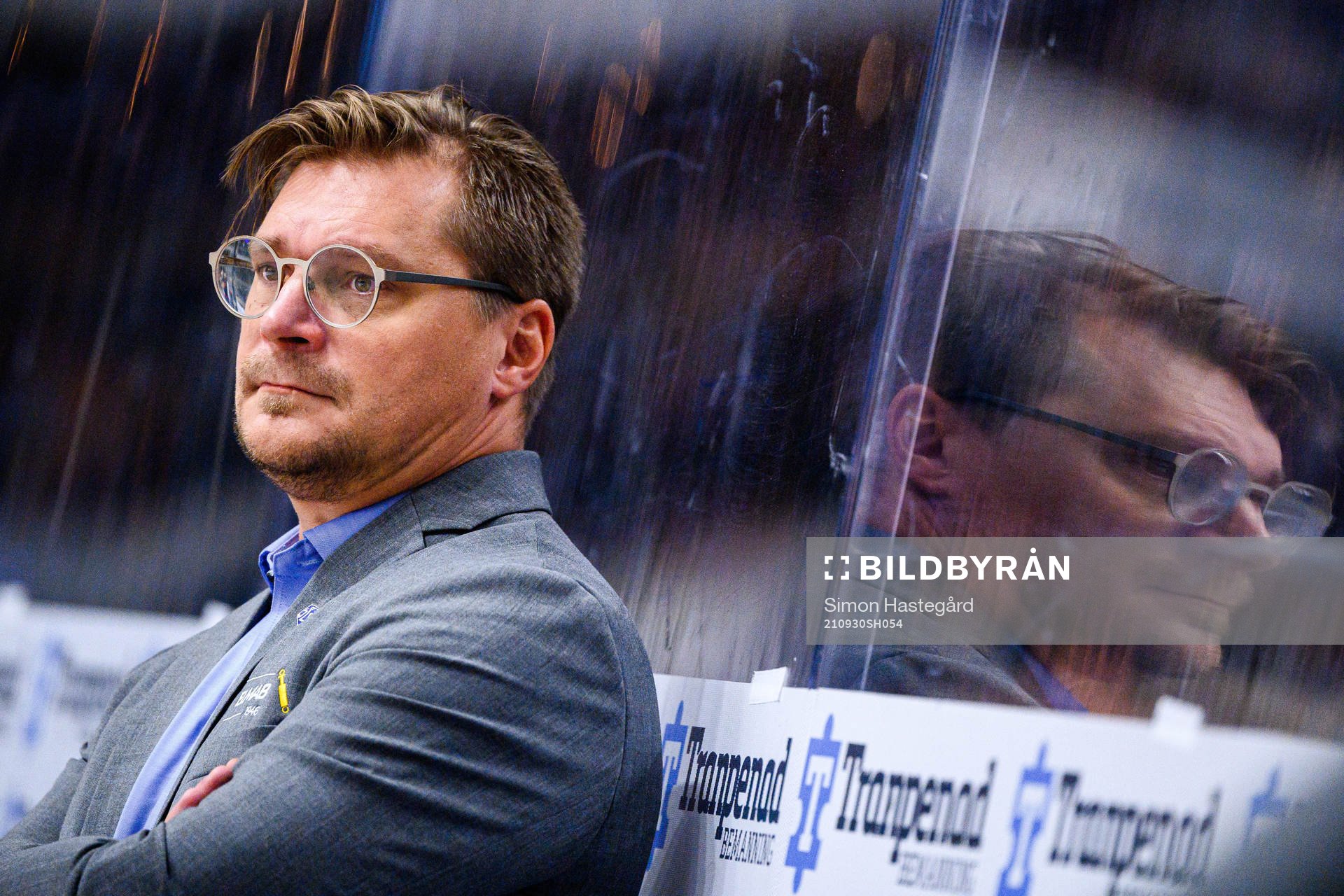 Leksands tränare Björn Hellkvist