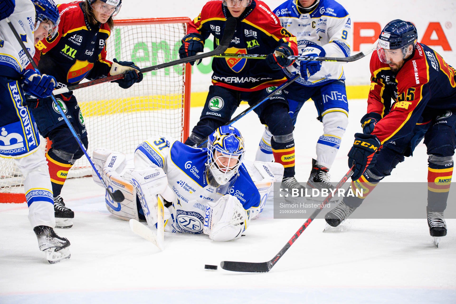 Leksands målvakt Kasimir Kaskisuo
