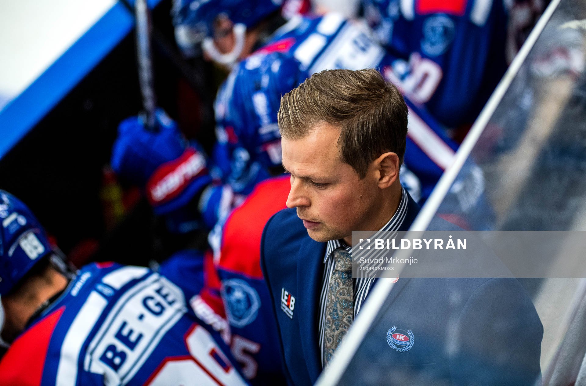 Oskarshamns tränare Martin Filander