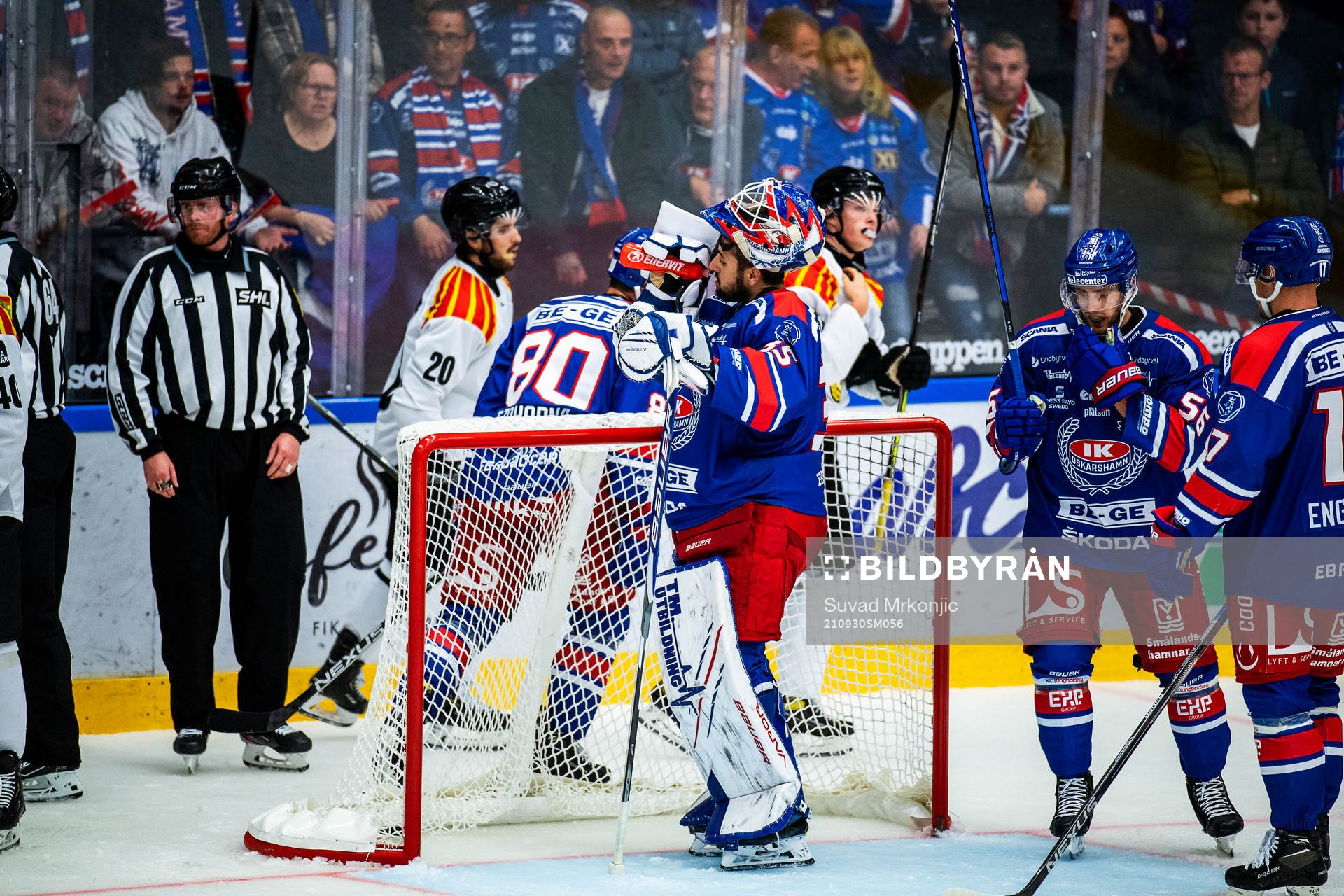Oskarshamns målvakt Joe Cannata