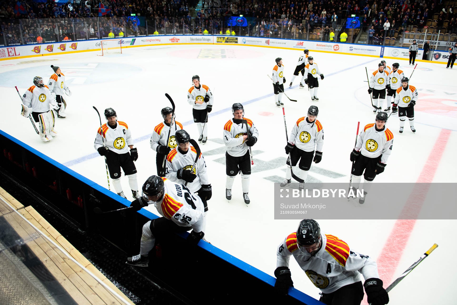 Brynäs spelare deppar