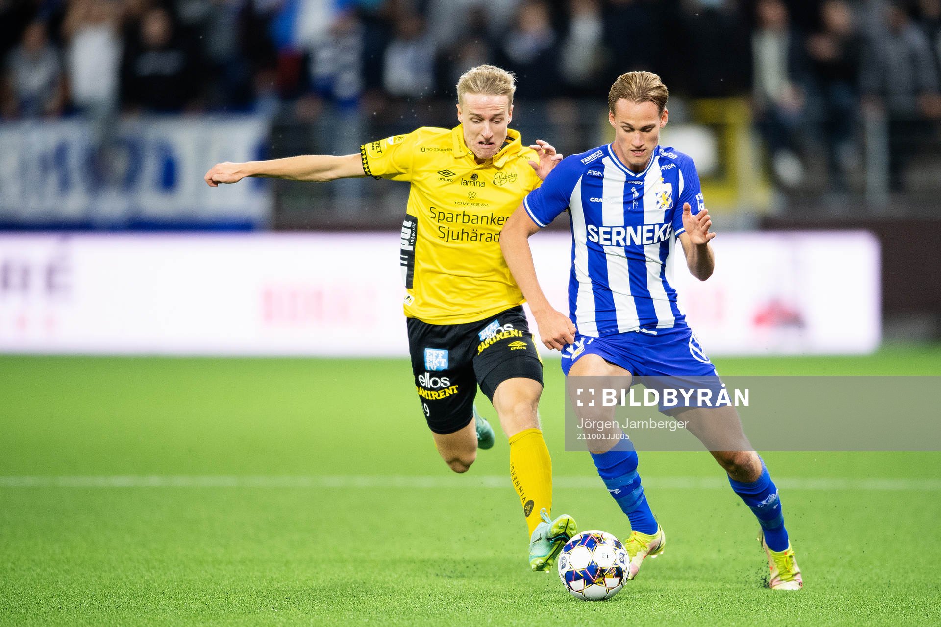 Elfsborgs Jeppe Møldrup Okkels och IFK Göteborgs Oscar