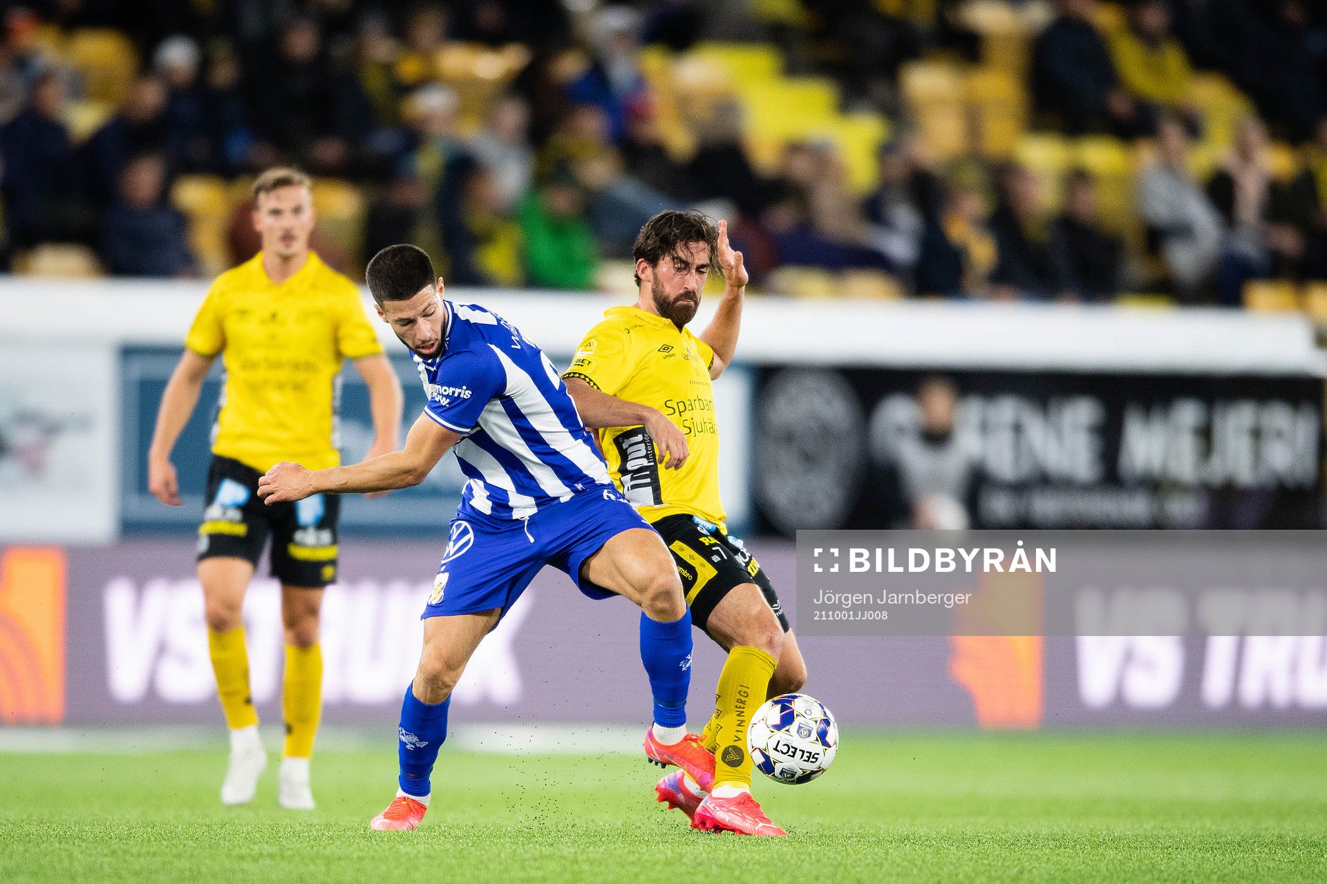 IFK Göteborgs Kevin Yakob och Elfsborgs Frederik Holst