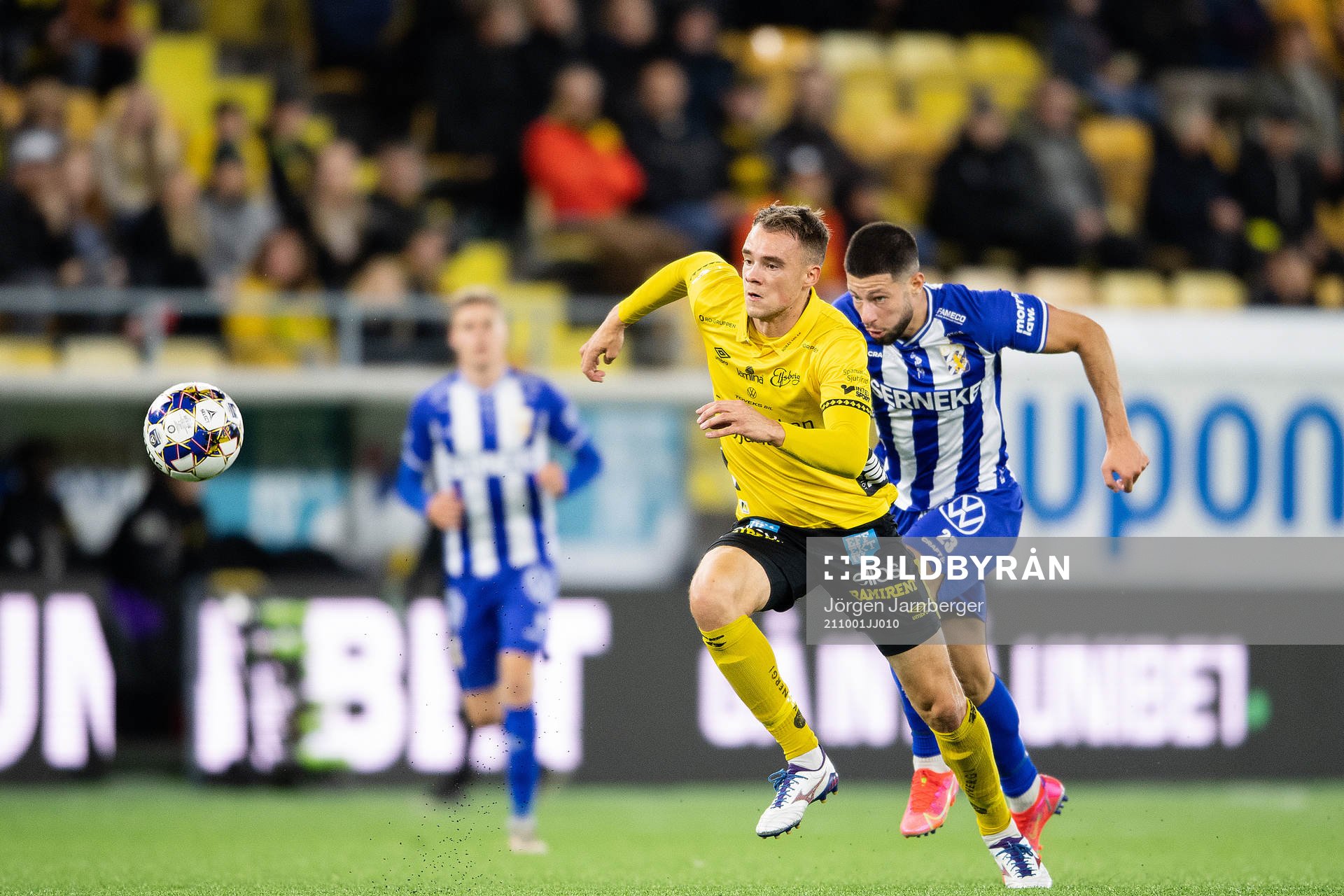 Elfsborgs Leo Väisänen och IFK Göteborgs Kevin Yakob