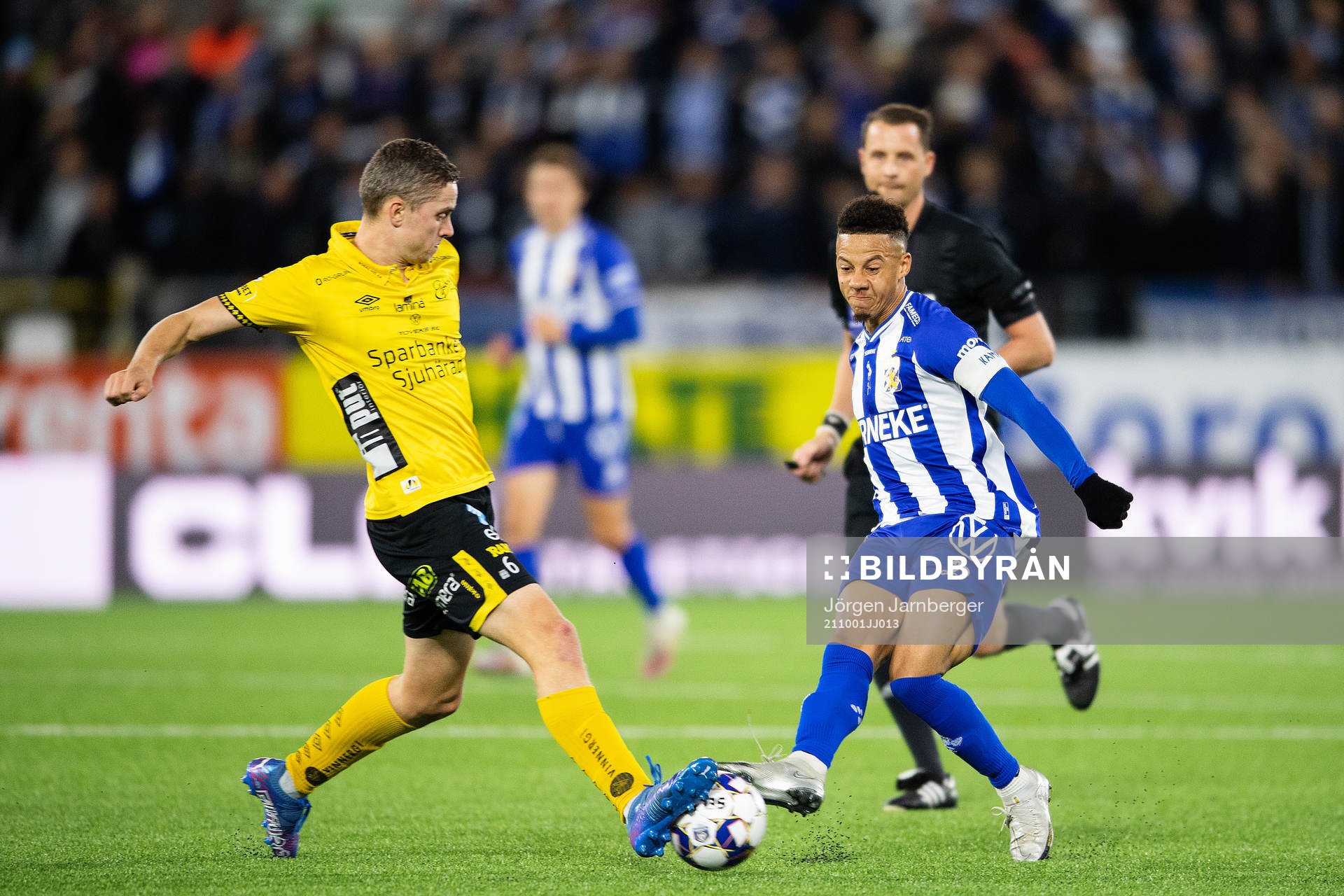 Elfsborgs André Rømer och IFK Göteborgs Tobias Sana