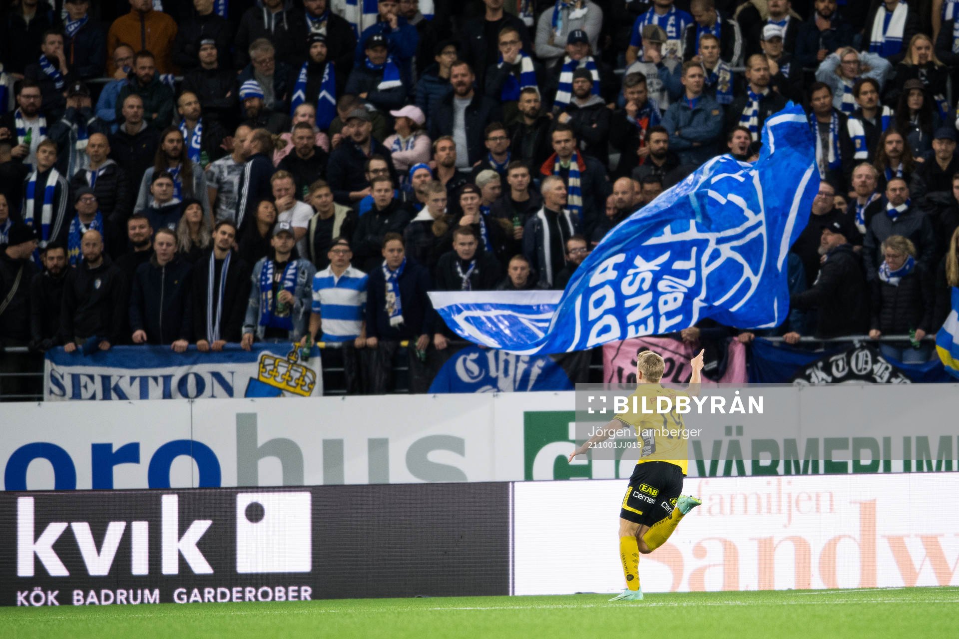 Elfsborgs Jeppe Møldrup Okkels jublar