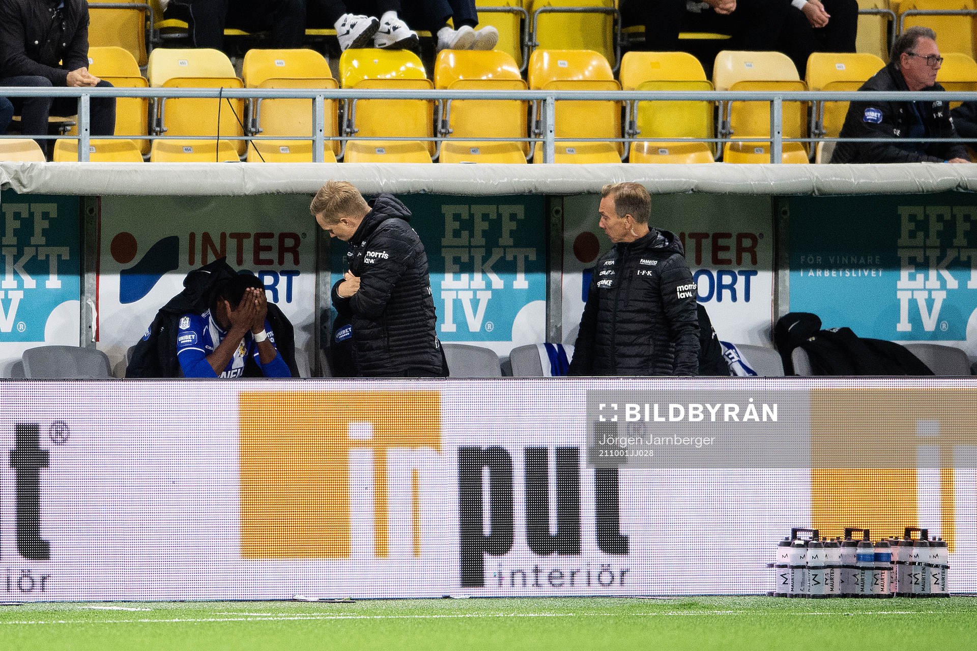 IFK Göteborgs Bernardo Vilar Estevao Jeronimo utbytt