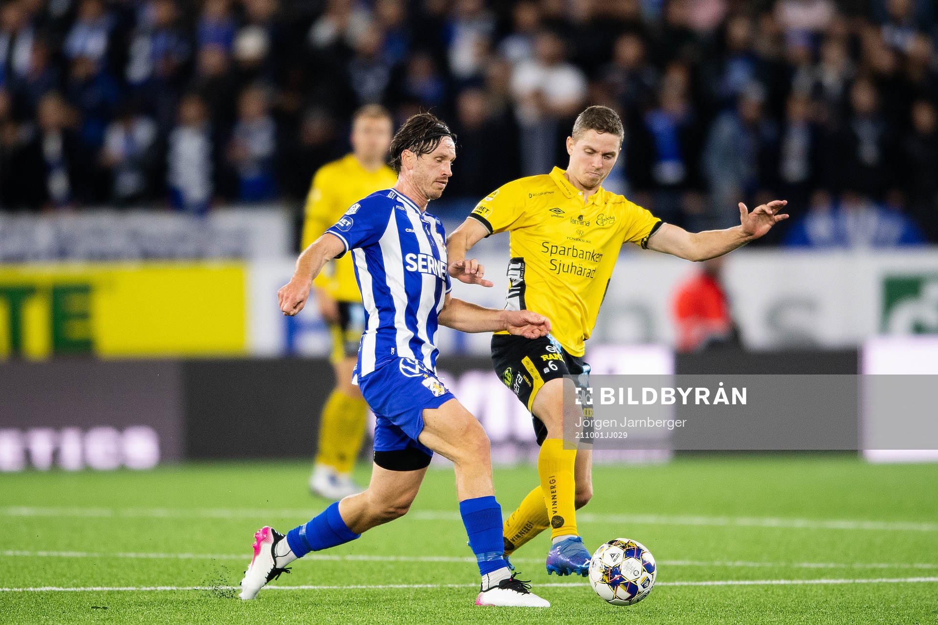 IFK Göteborgs Gustav Svensson och Elfsborgs André Rømer