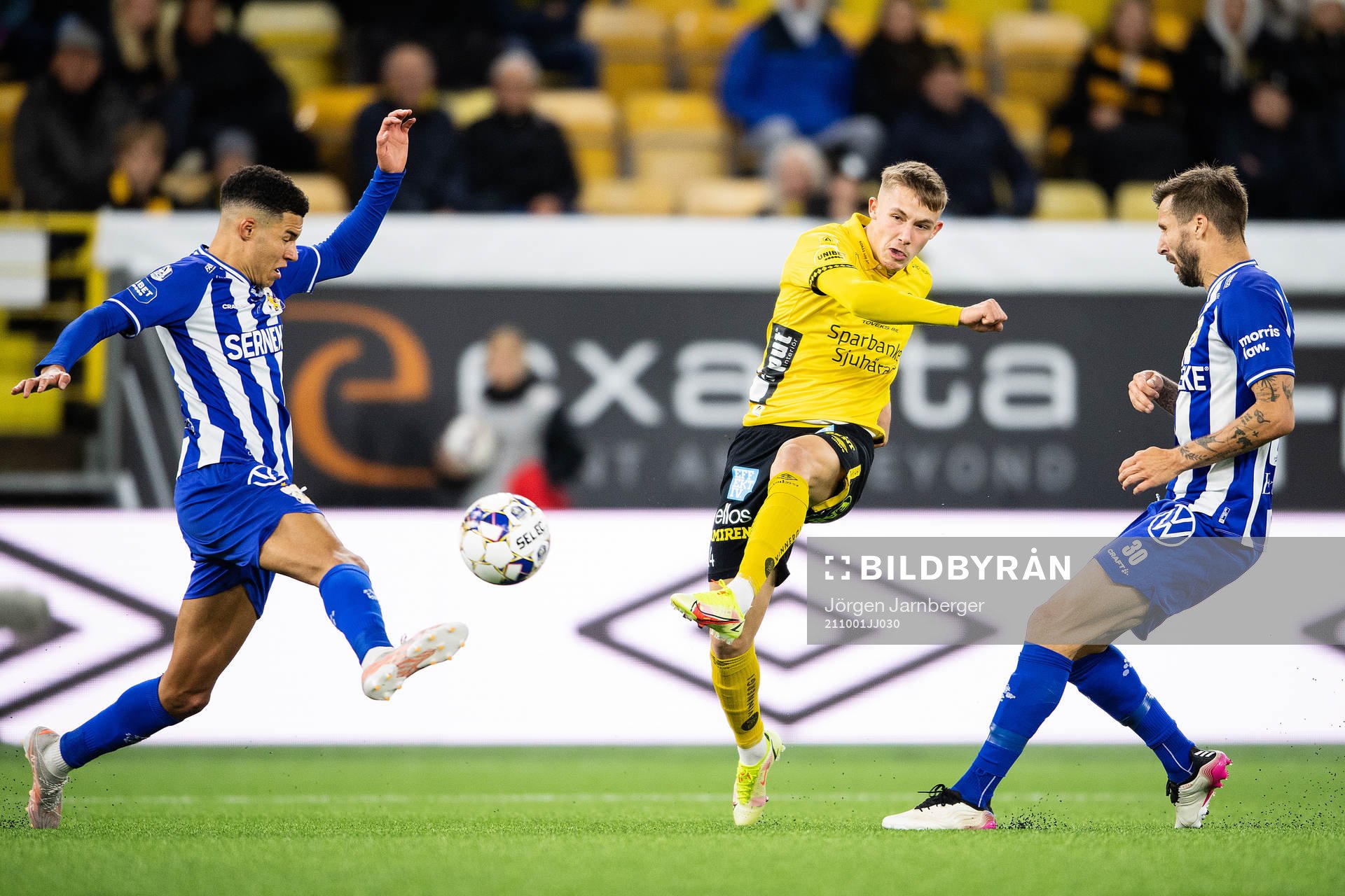Elfsborgs Jacob Ondrejka mot IFK Göteborgs Alexander
