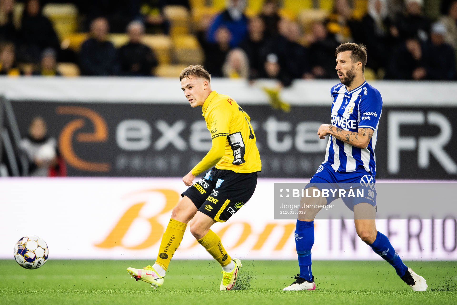 Elfsborgs Jacob Ondrejka och IFK Göteborgs Mattias