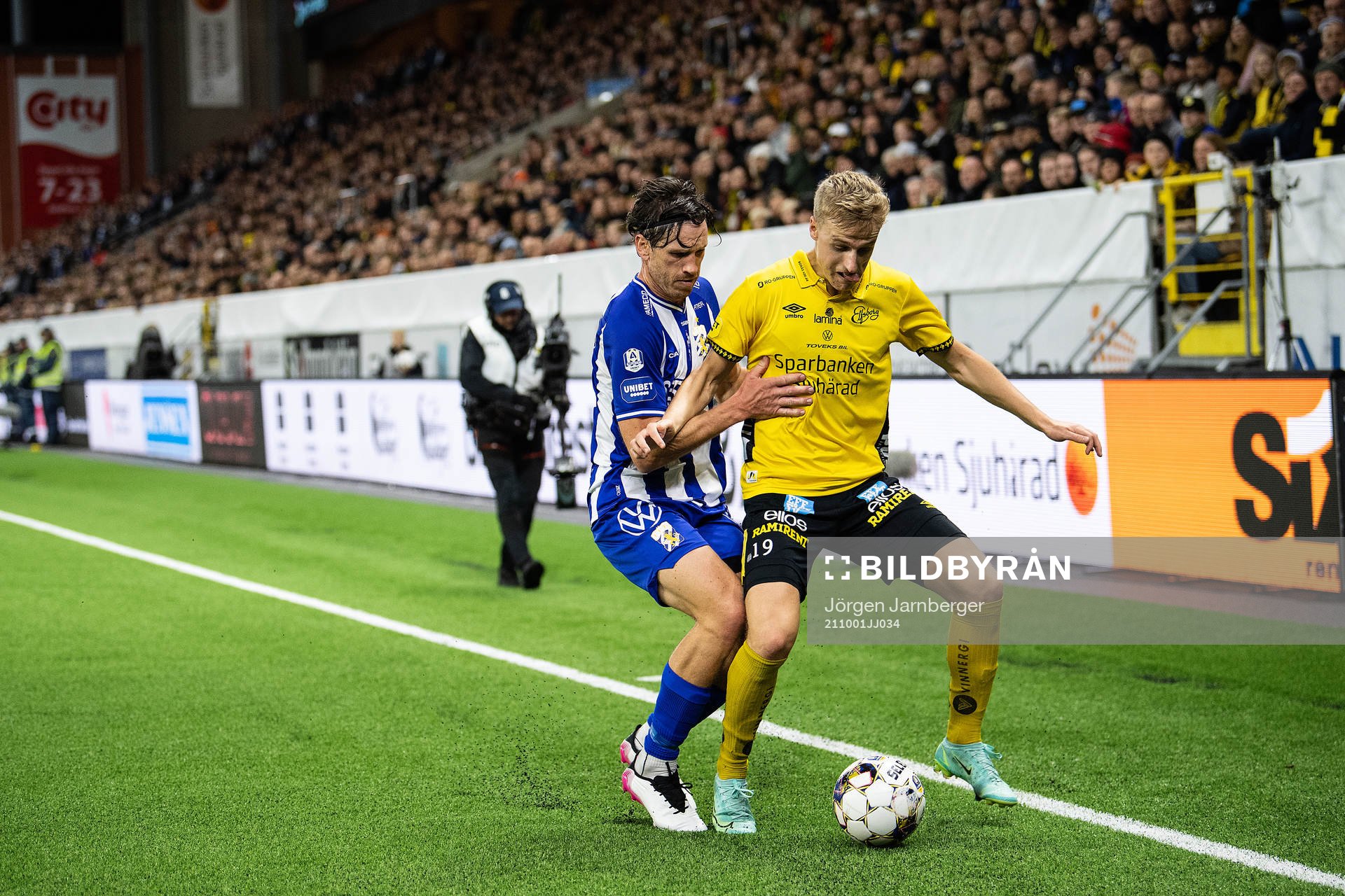 Elfsborgs Jeppe Møldrup Okkels och IFK Göteborgs Gustav