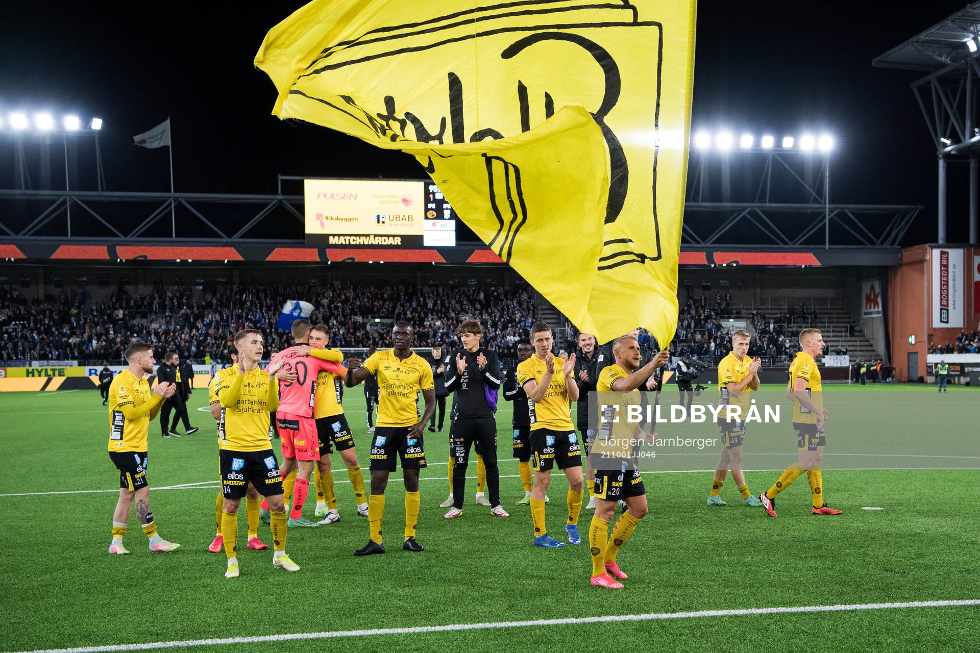 Elfsborgs spelare jublar