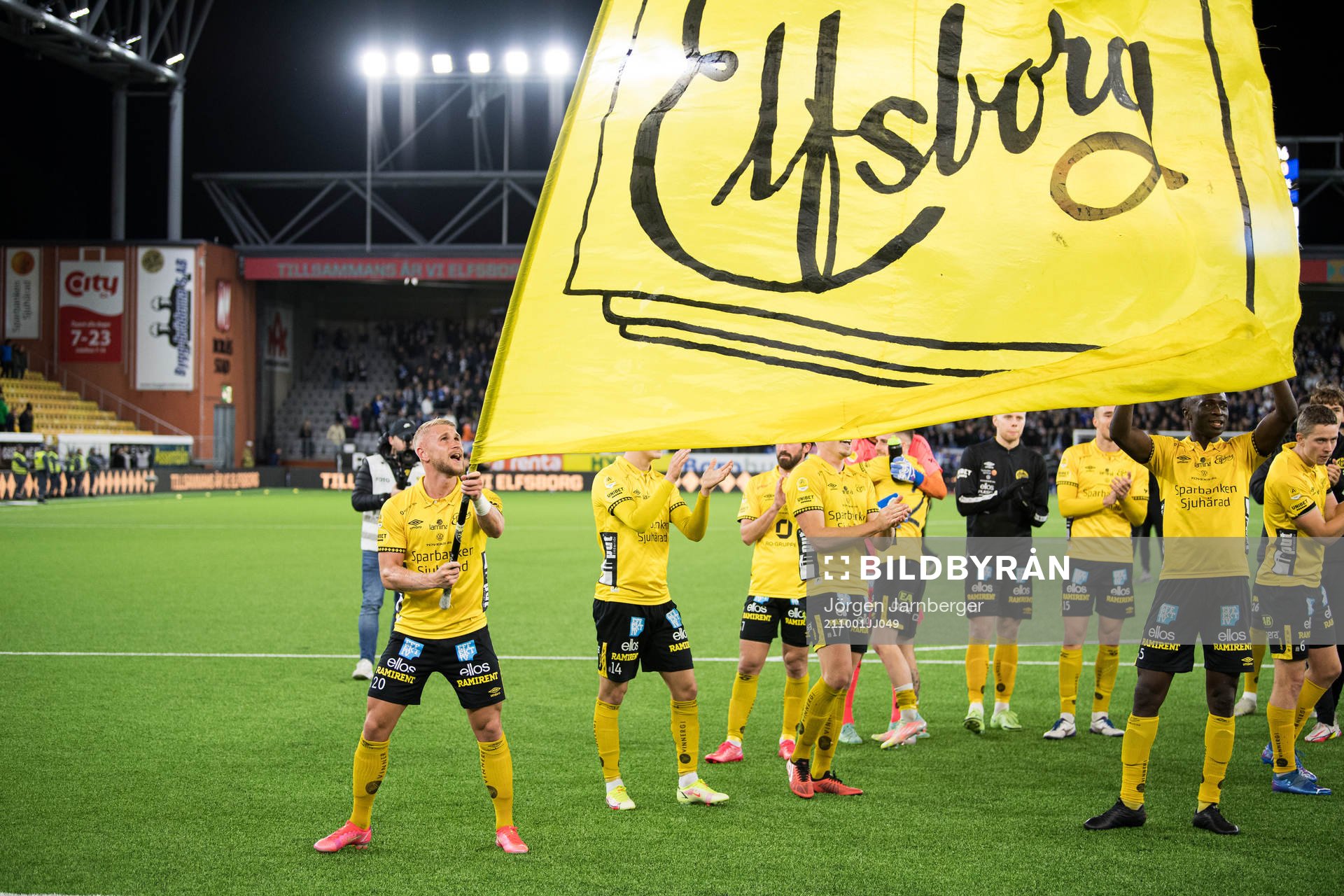 Elfsborgs Simon Strand jublar