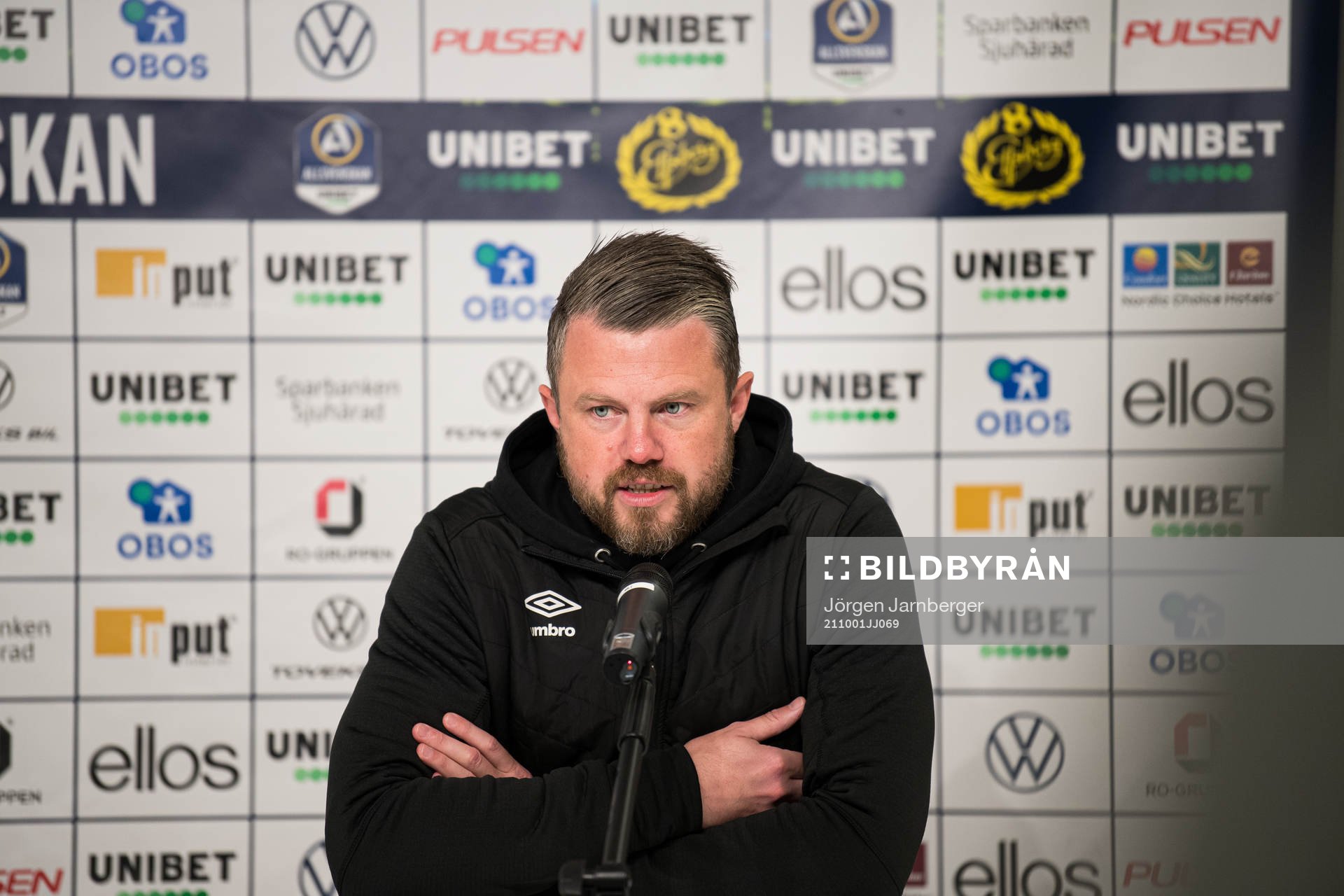 Elfsborgs manager Jimmy Thelin