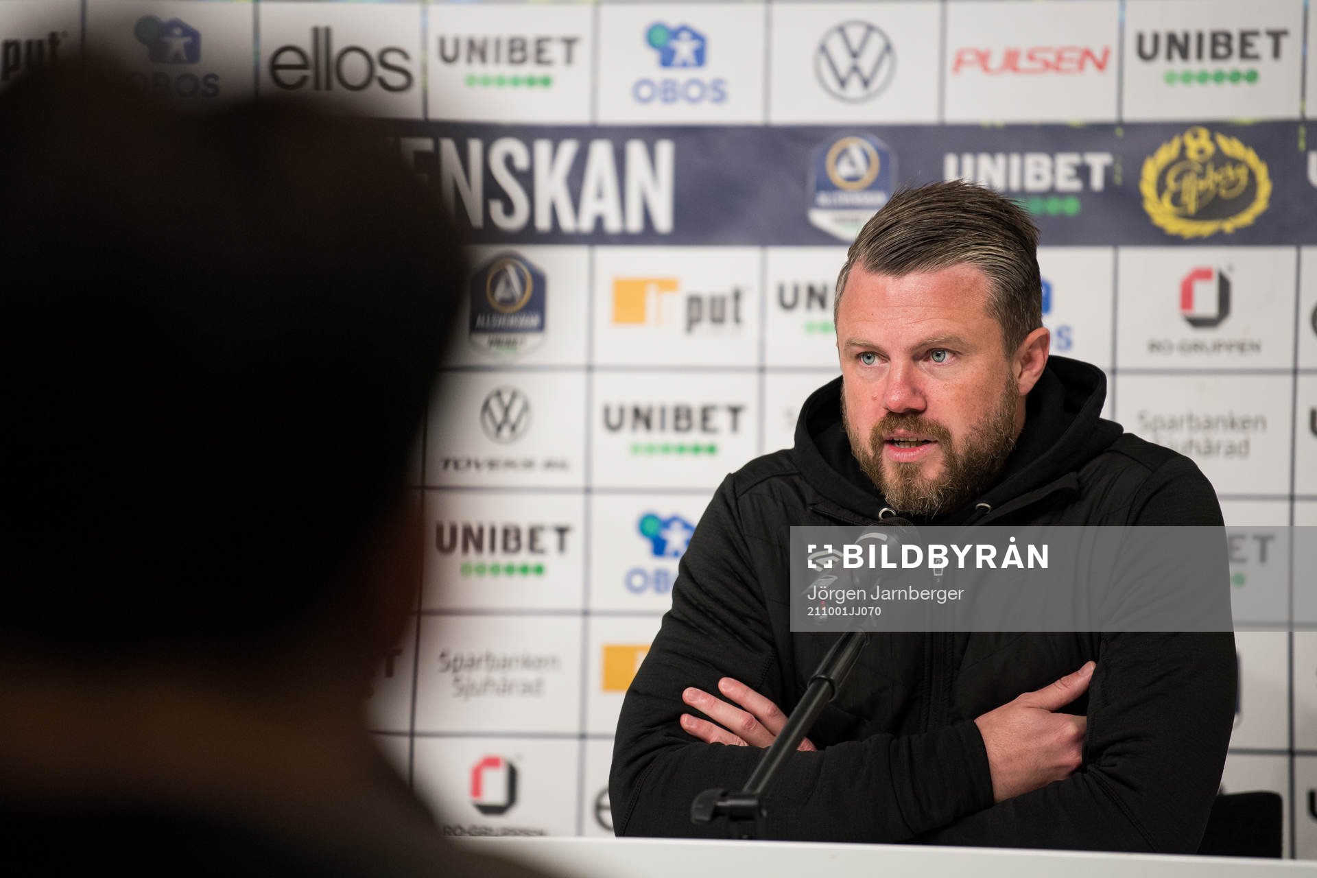 Elfsborgs manager Jimmy Thelin