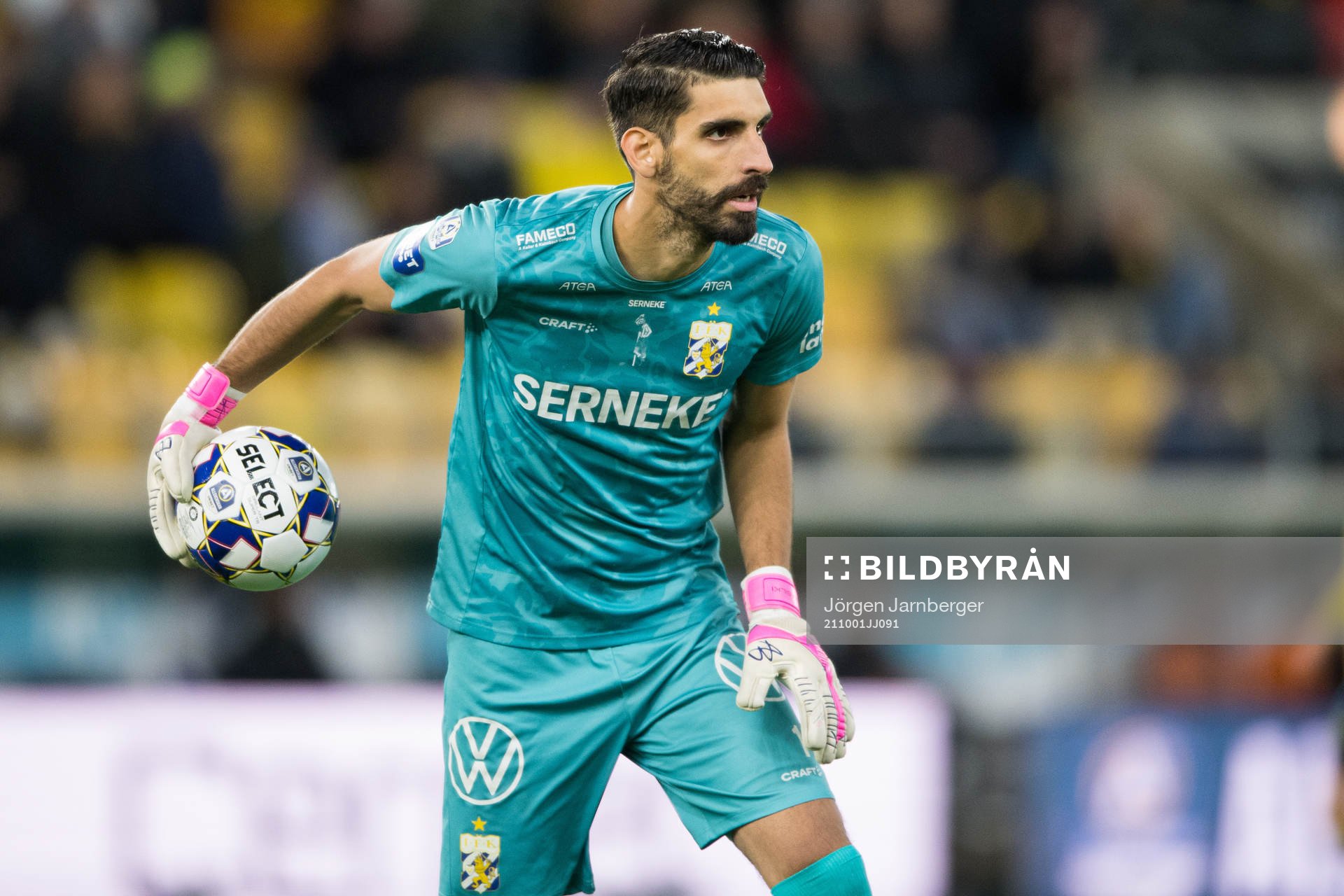 IFK Göteborgs målvakt Giannis Anestis