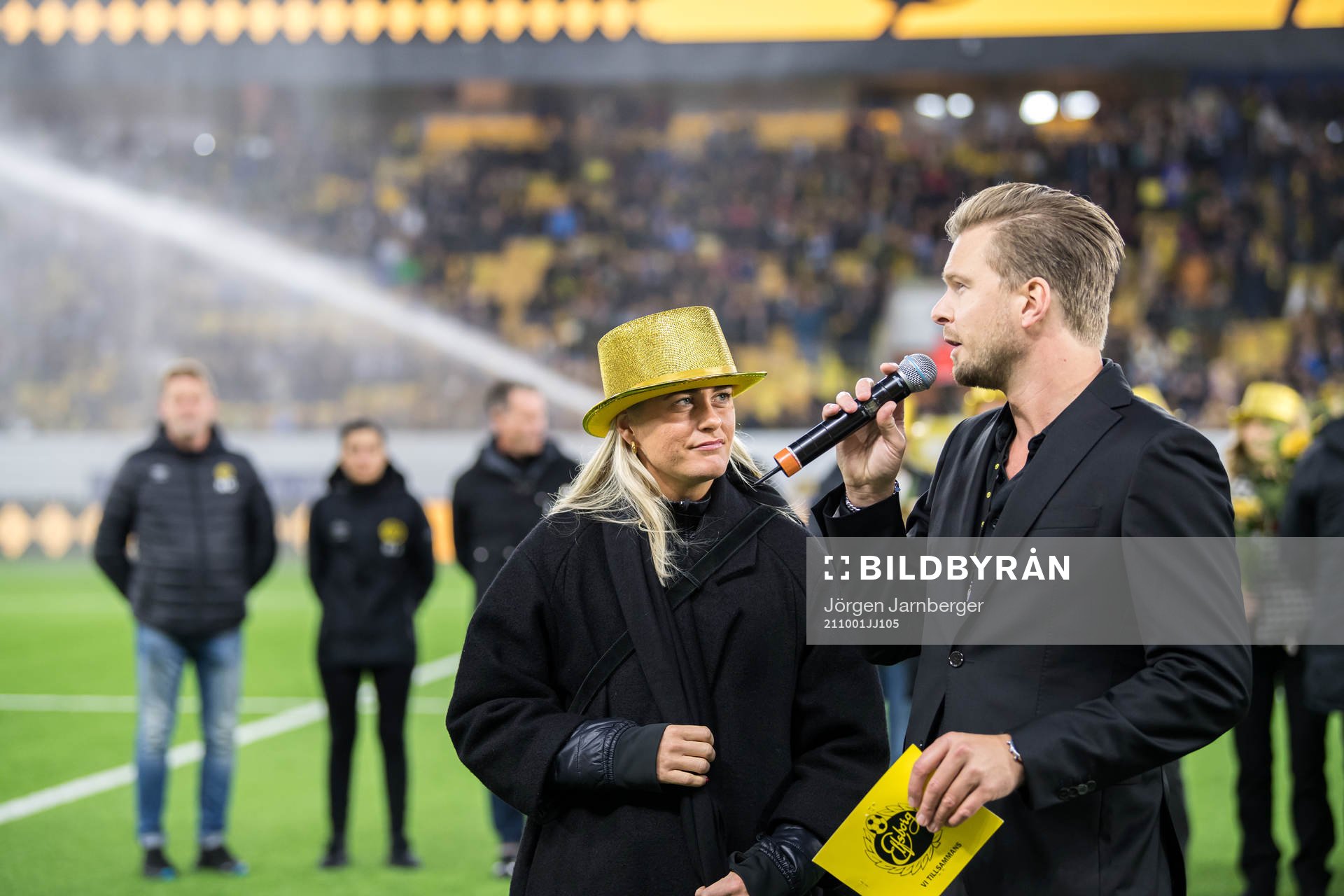 Elfsborgs Johannes Sandberg intervjuar lagkapten Ellen