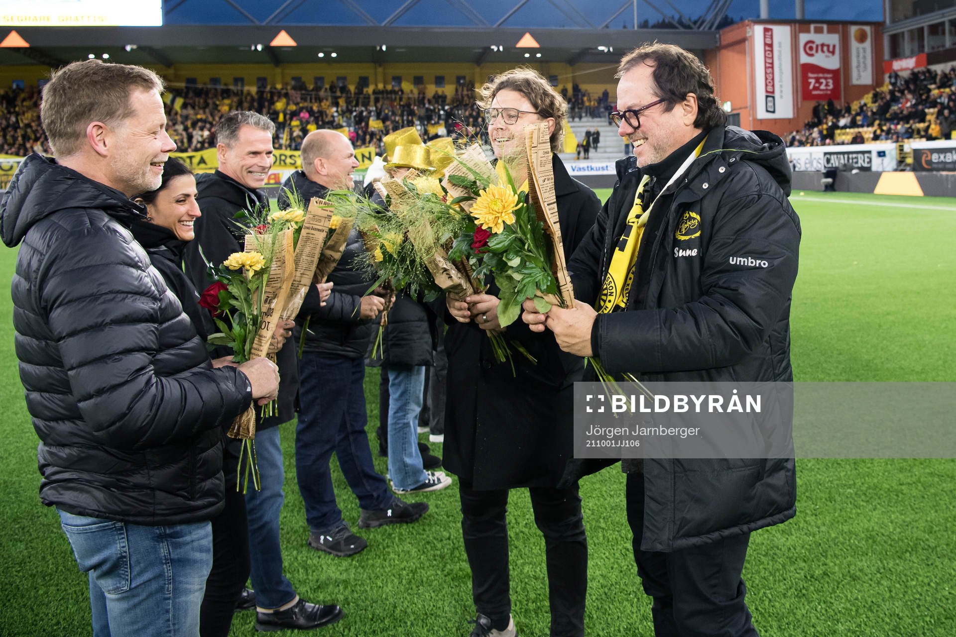 Elfsborgs klubbchef Stefan Andreasson och ordförande Sune