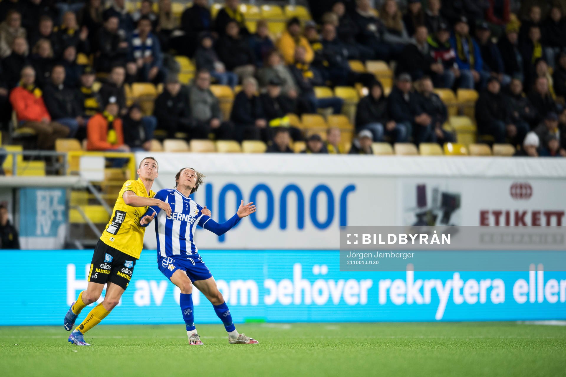 Elfsborgs André Rømer och IFK Göteborgs Simon Thern