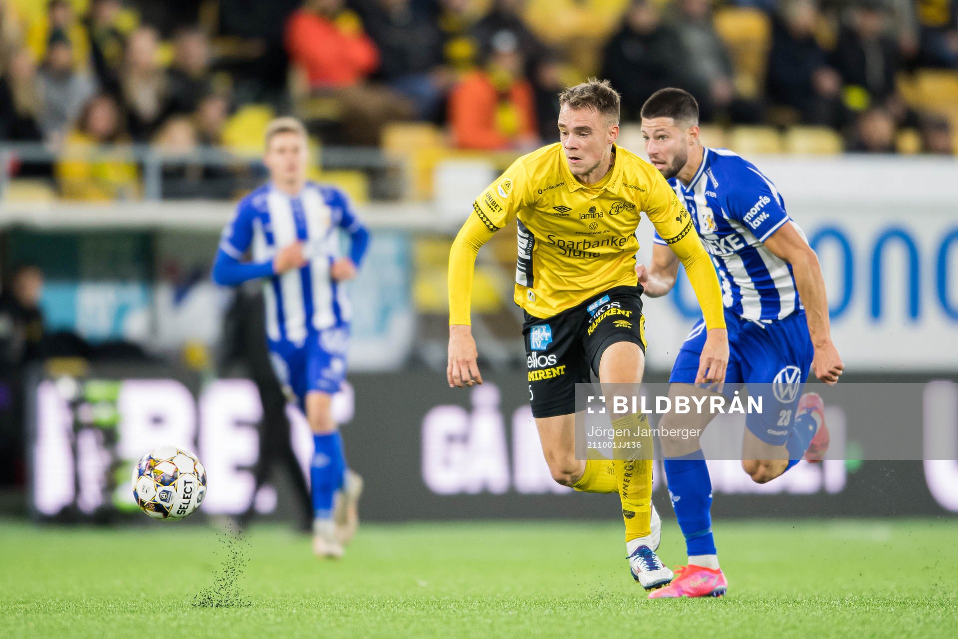 Elfsborgs Leo Väisänen och IFK Göteborgs Kevin Yakob