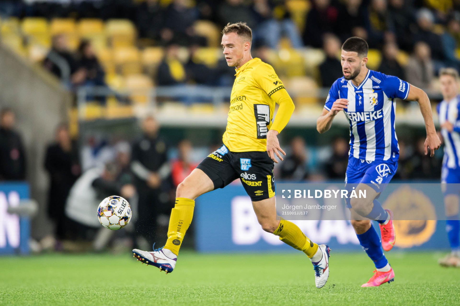 Elfsborgs Leo Väisänen och IFK Göteborgs Kevin Yakob
