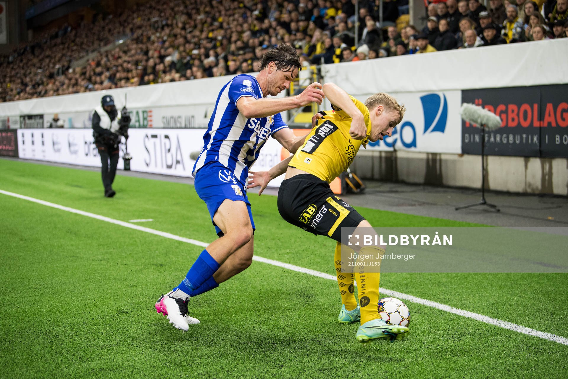 IFK Göteborgs Gustav Svensson och Elfsborgs Jeppe Møldrup