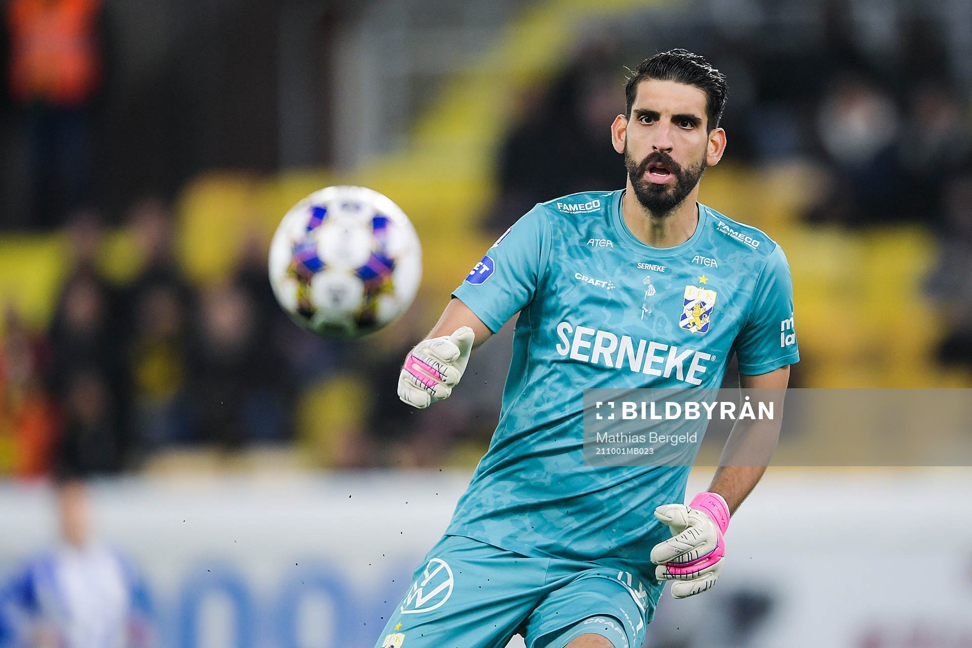 IFK Göteborgs målvakt Giannis Anestis