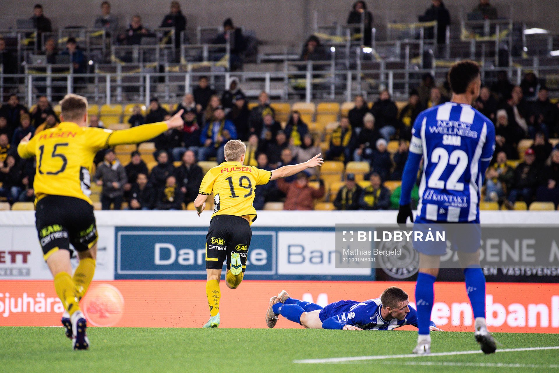 Elfsborgs Jeppe Møldrup Okkels jublar