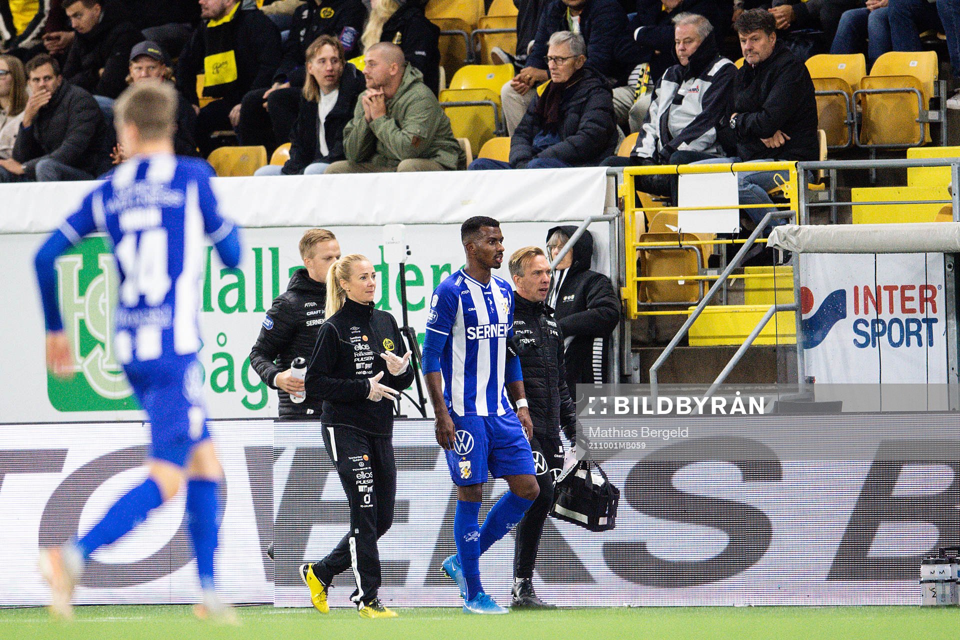 IFK Göteborgs Bernardo Vilar Estevao Jeronimo lämnar
