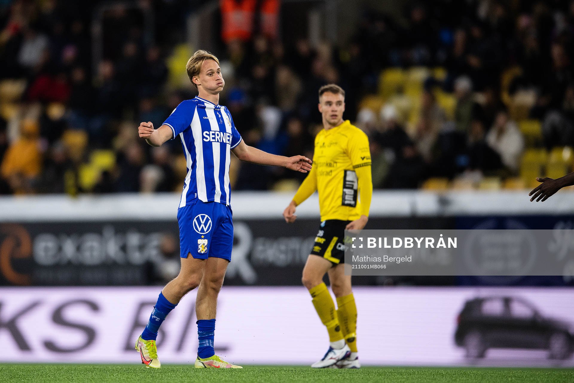 IFK Göteborgs Oscar Vilhelmsson deppar