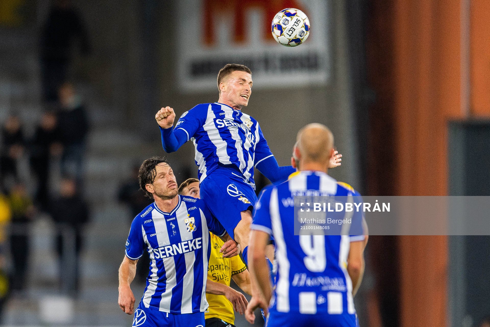 IFK Göteborgs Gustav Svensson och Calle Johansson