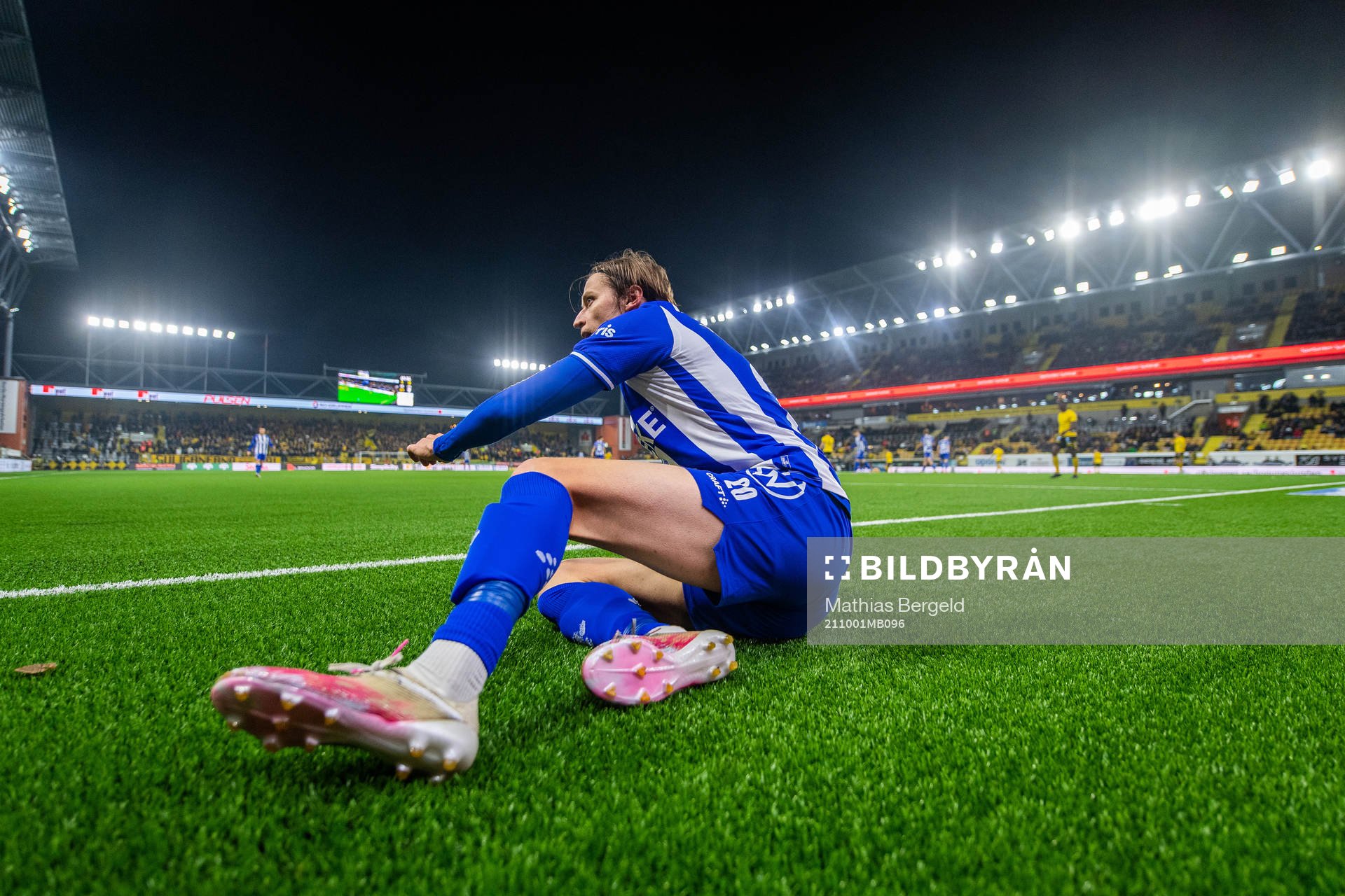 IFK Göteborgs Simon Thern deppar
